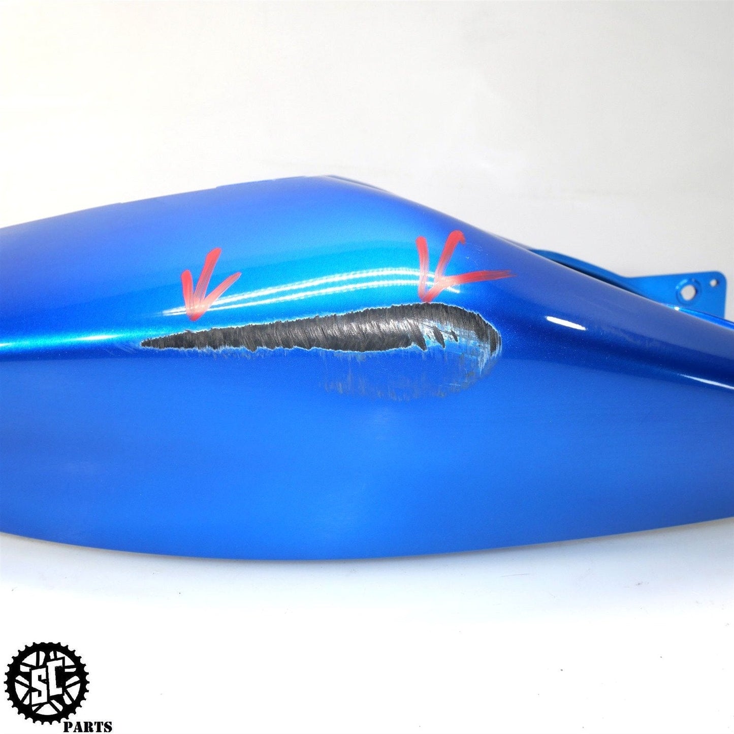 2005 2006 KAWASAKI NINJA ZX6R 636 REAR TAIL FAIRING K44