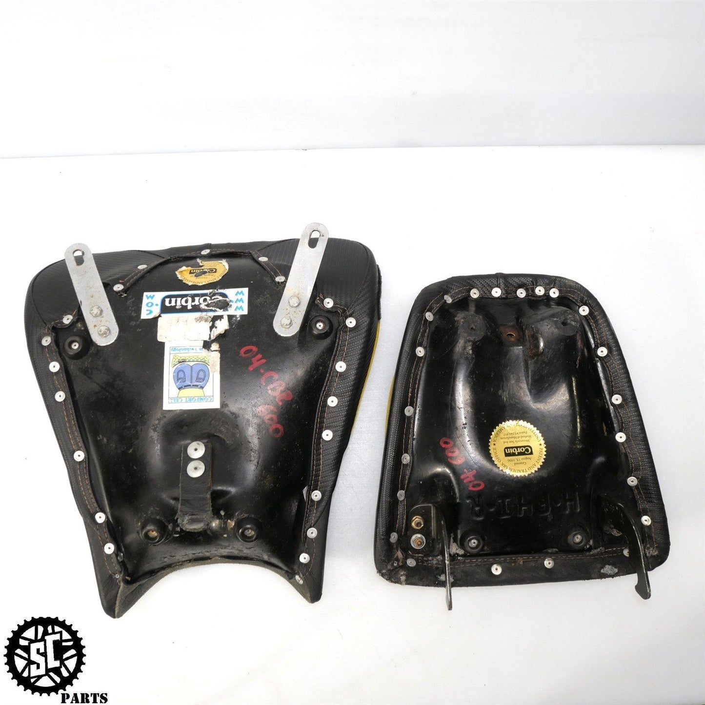 2001-2006 HONDA CBR600 F4I FRONT REAR PASSENGER CORBIN SEAT H13