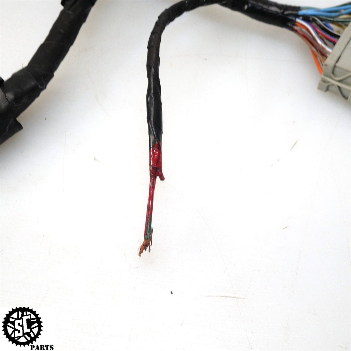2006 2007 HONDA CBR1000RR FRONT HEADLIGHT SPEEDOMETER WIRING HARNESS H08