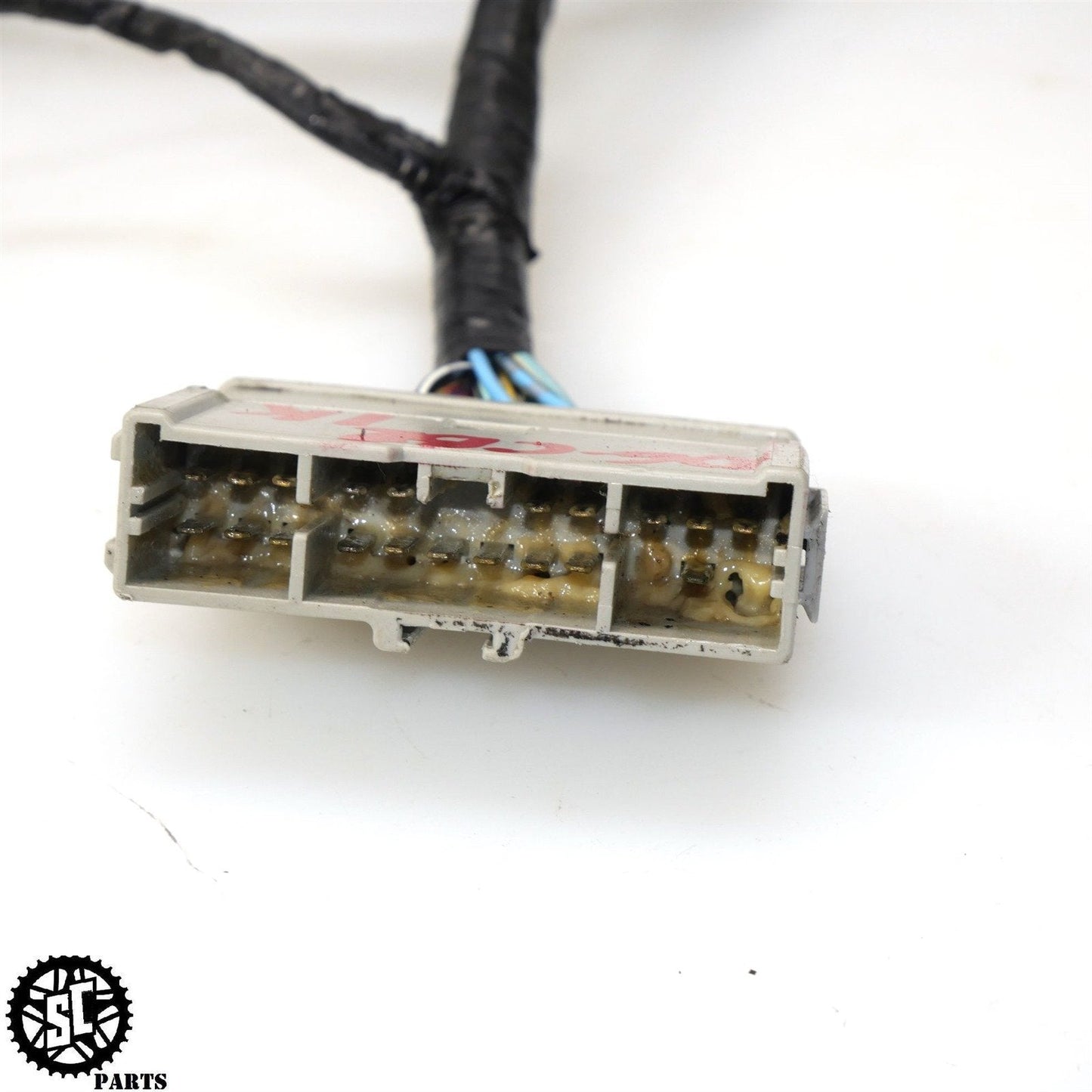 2006 2007 HONDA CBR1000RR FRONT HEADLIGHT SPEEDOMETER WIRING HARNESS H08
