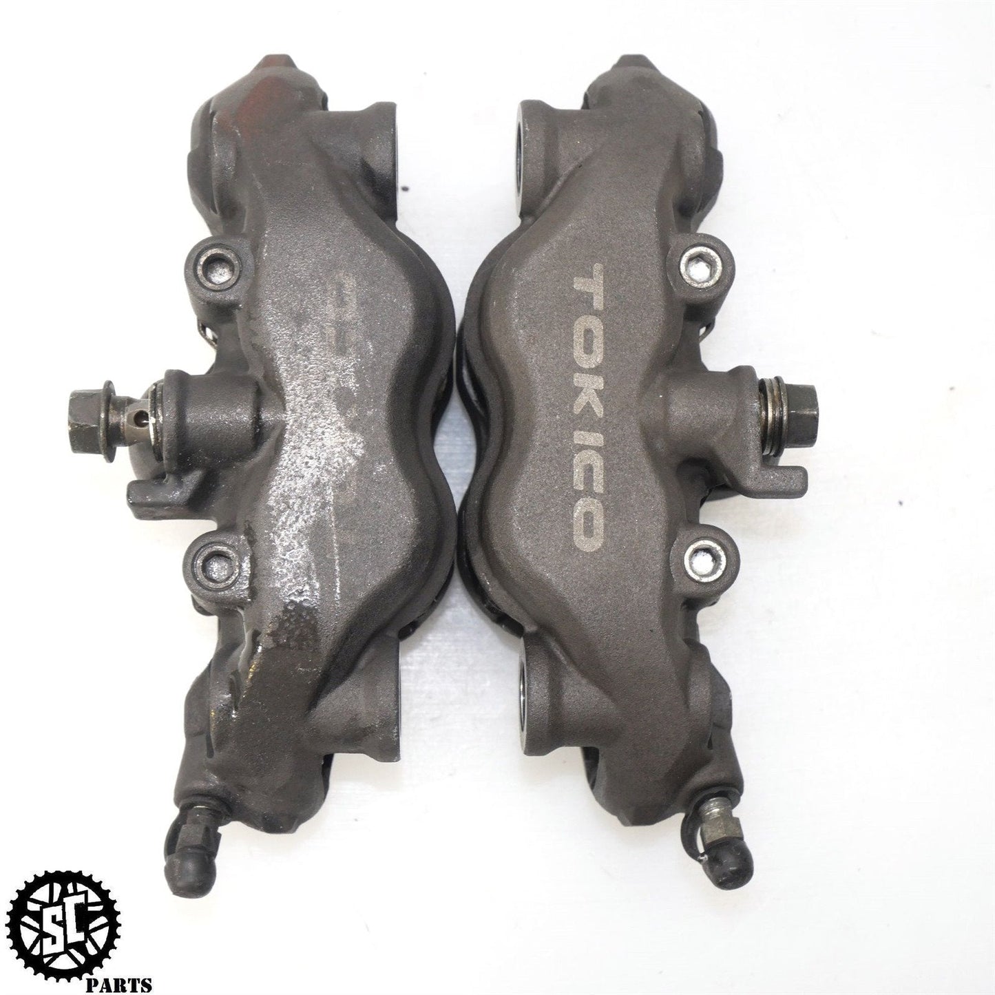 2006 2007 HONDA CBR1000RR FRONT BRAKE CALIPERS LEFT RIGHT H08