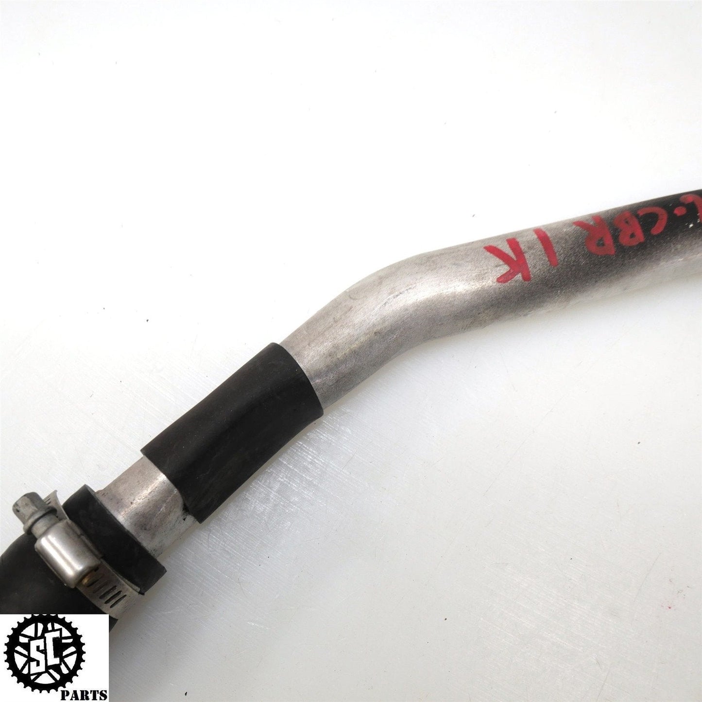 2006 2007 HONDA CBR1000RR COOLANT HOSE WATER LINE RADIATOR METAL H08