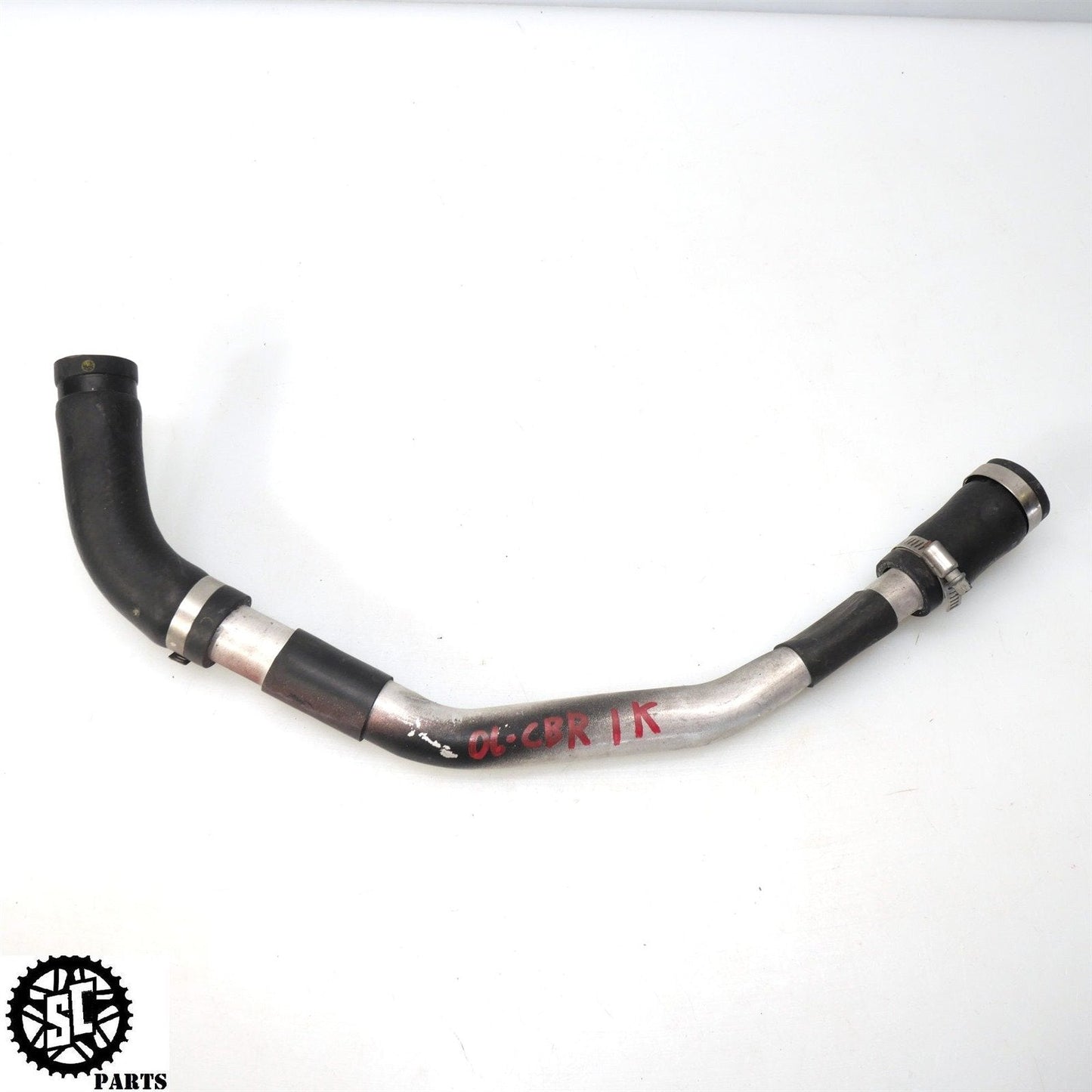 2006 2007 HONDA CBR1000RR COOLANT HOSE WATER LINE RADIATOR METAL H08
