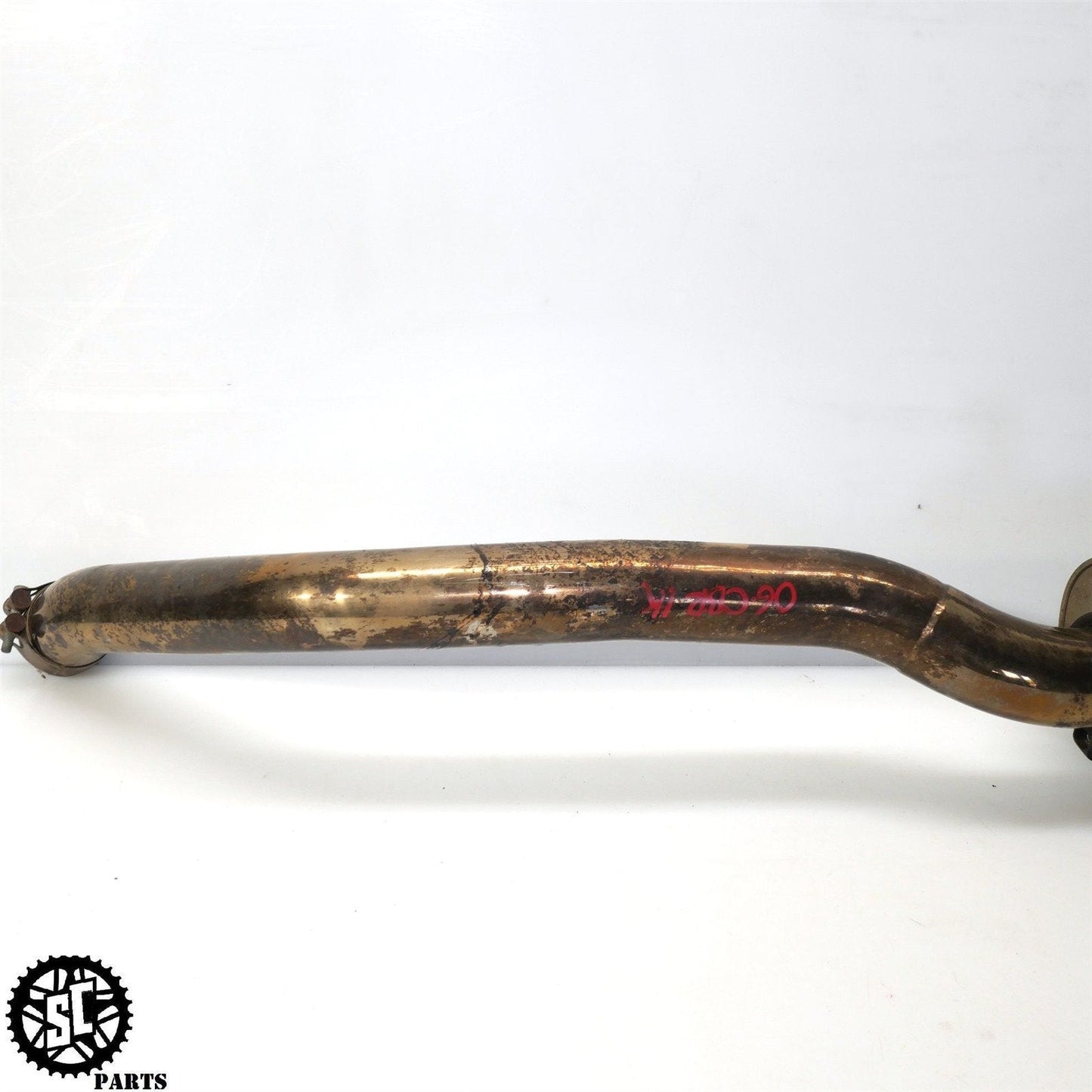 2006 2007 HONDA CBR1000RR TWO BROTHERS CARBON FIBER EXHAUST SLIP ON MUFFLER H08