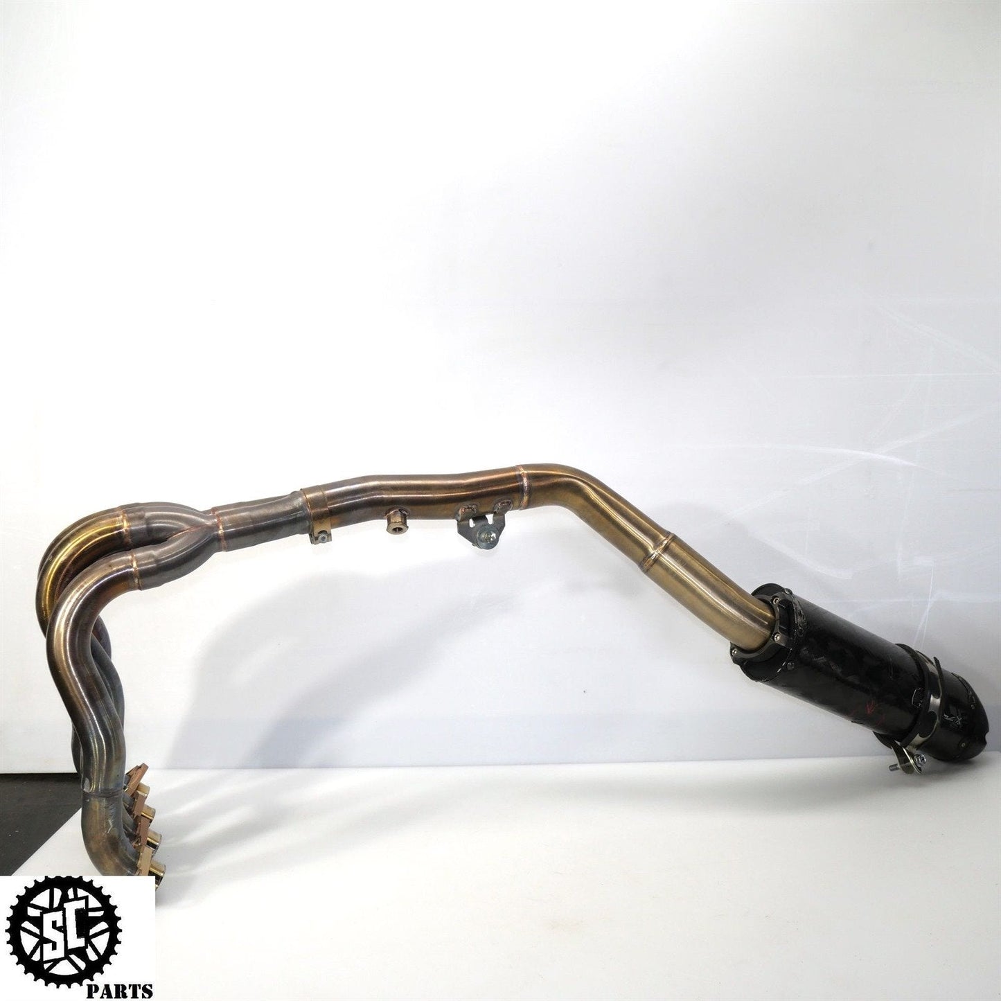 2011-2021 SUZUKI GSXR 600 750 TWO BROTHERS FULL EXHAUST MUFFLER CARBON S12