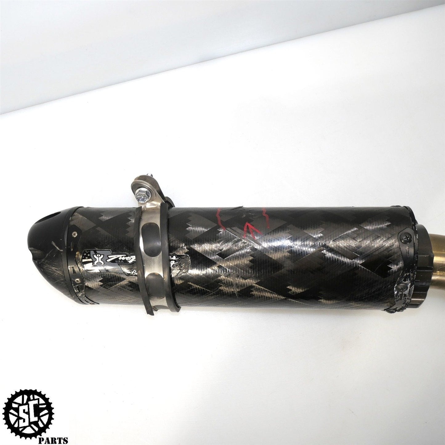 2011-2021 SUZUKI GSXR 600 750 TWO BROTHERS FULL EXHAUST MUFFLER CARBON S12