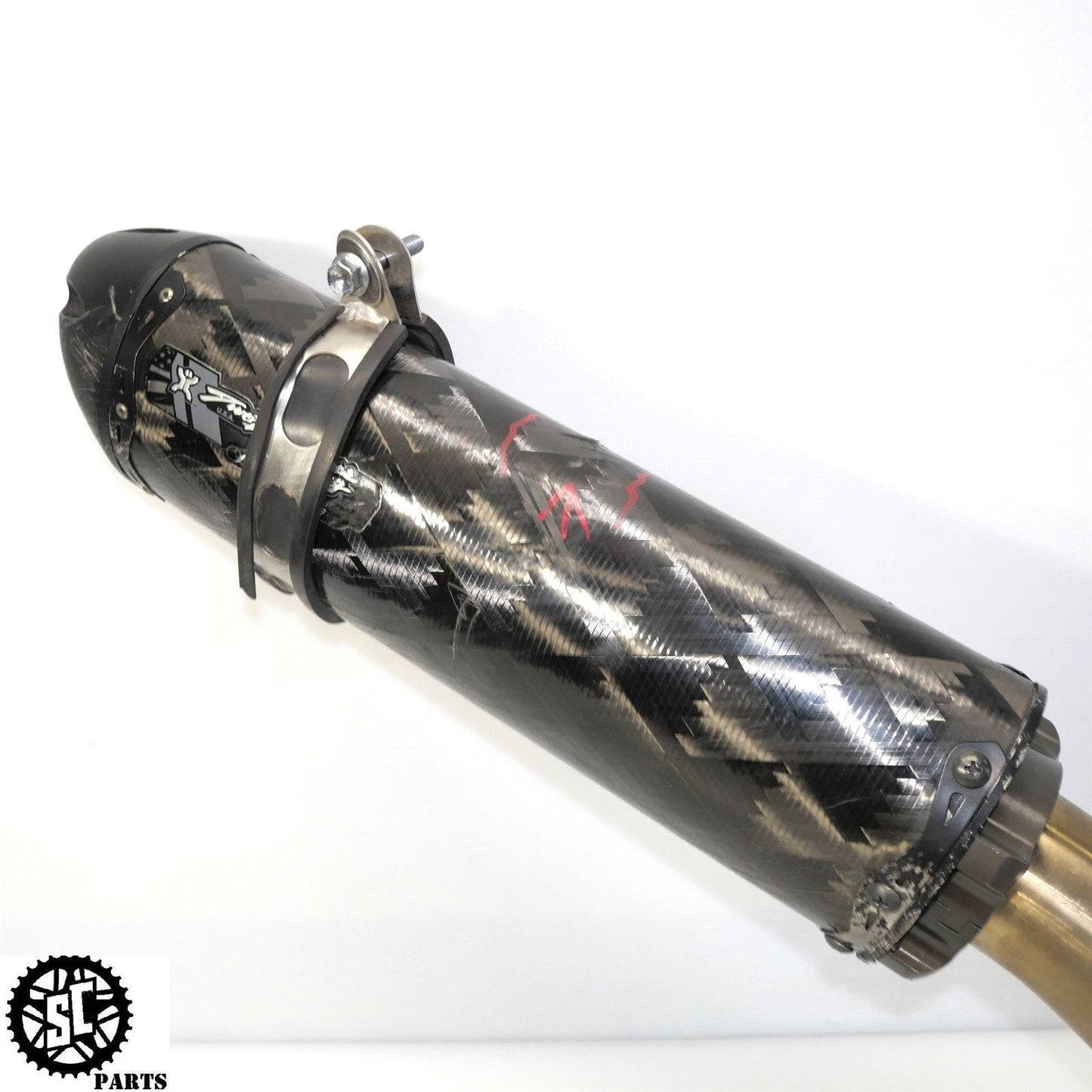 2011-2021 SUZUKI GSXR 600 750 TWO BROTHERS FULL EXHAUST MUFFLER CARBON S12