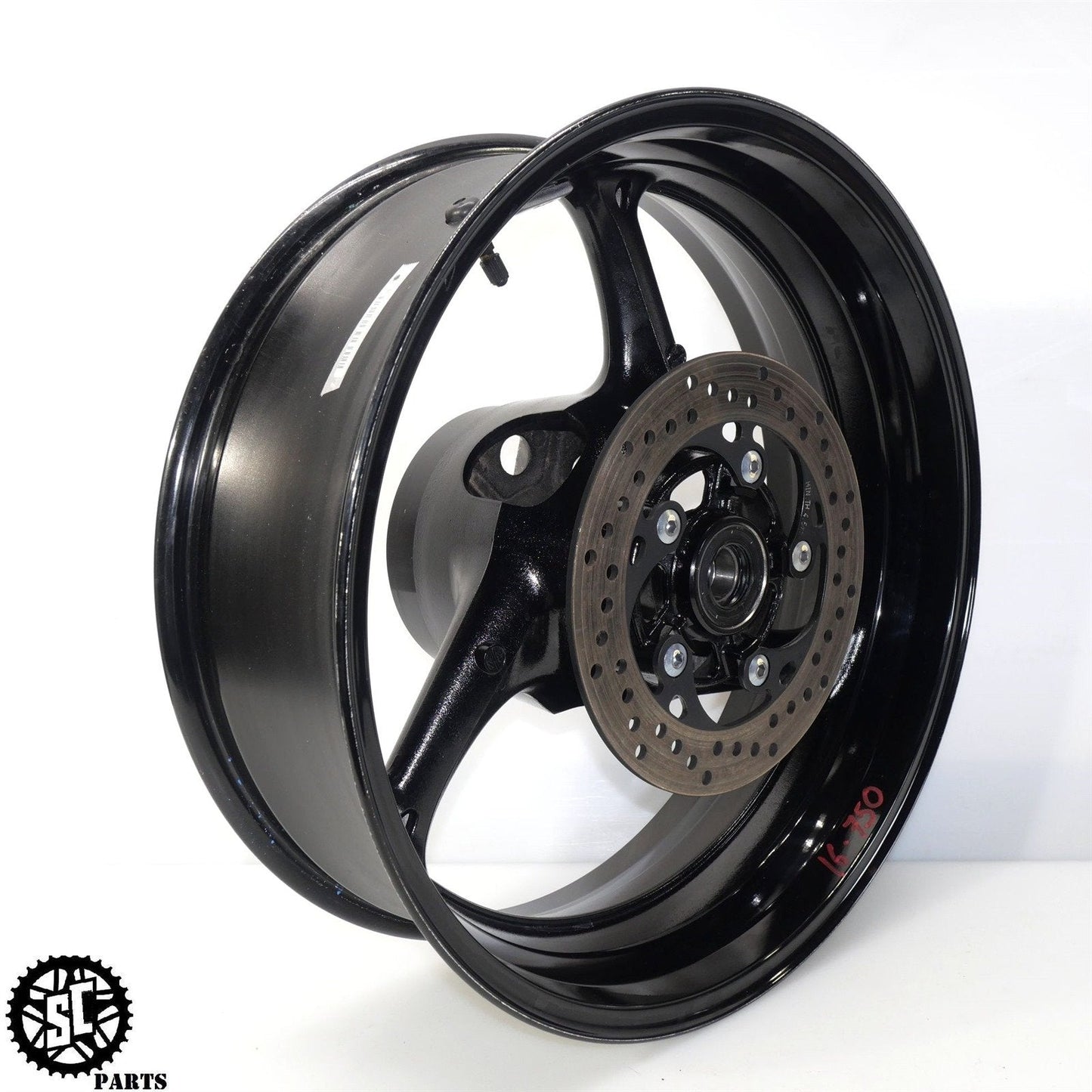 2011-2021 SUZUKI GSXR 600 750 REAR WHEEL RIM STRAIGHT S12