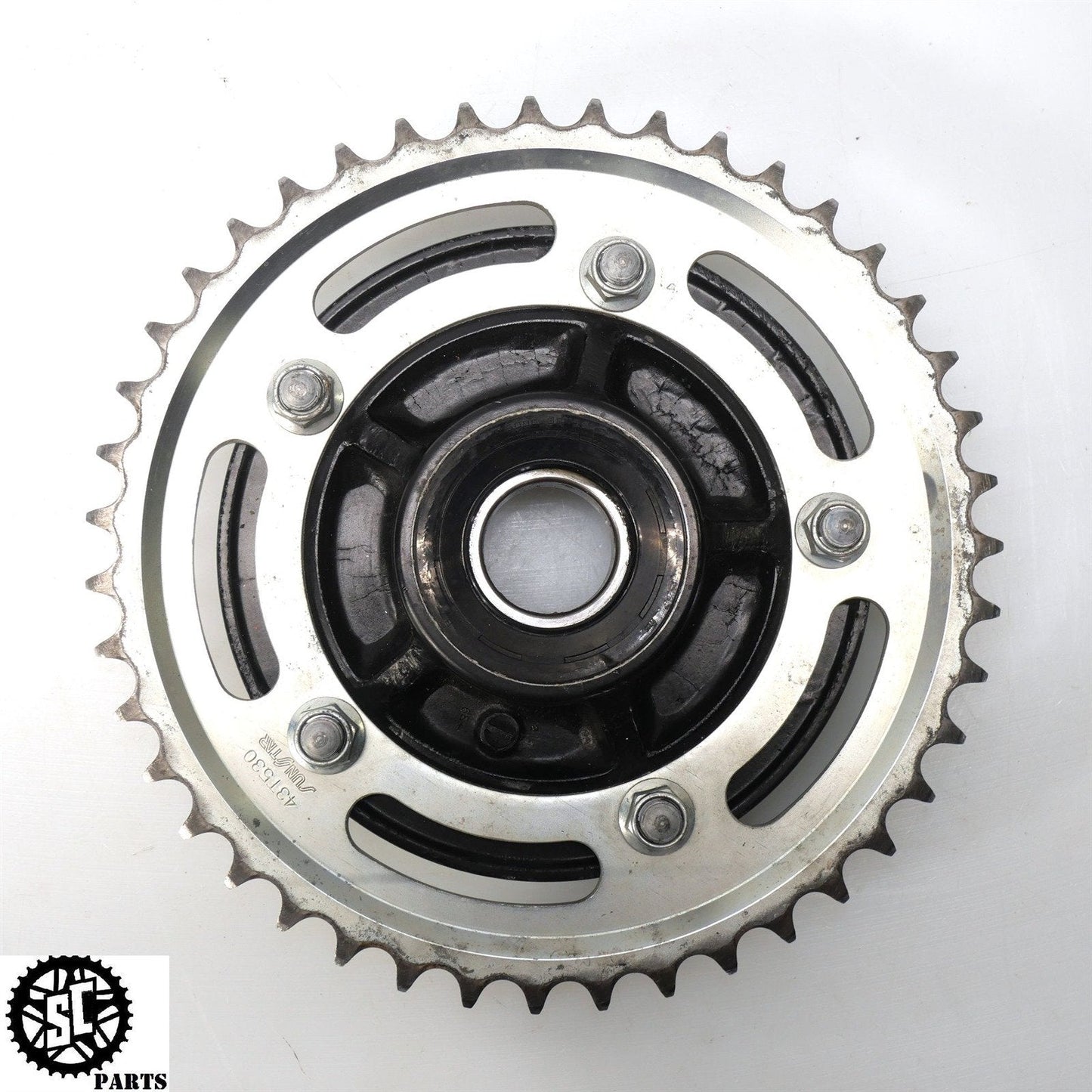 2008-2020 SUZUKI HAYABUSA GSXR1300 REAR WHEEL DRIVE HUB SPROCKET CARRIER 43T S13