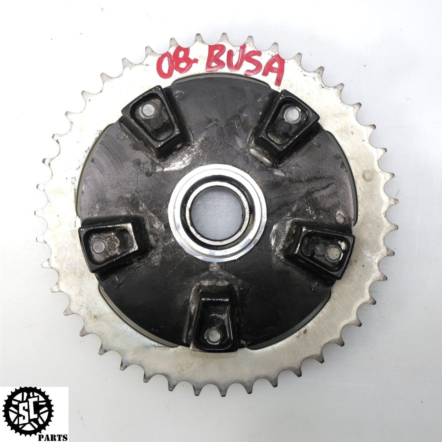 2008-2020 SUZUKI HAYABUSA GSXR1300 REAR WHEEL DRIVE HUB SPROCKET CARRIER 43T S13