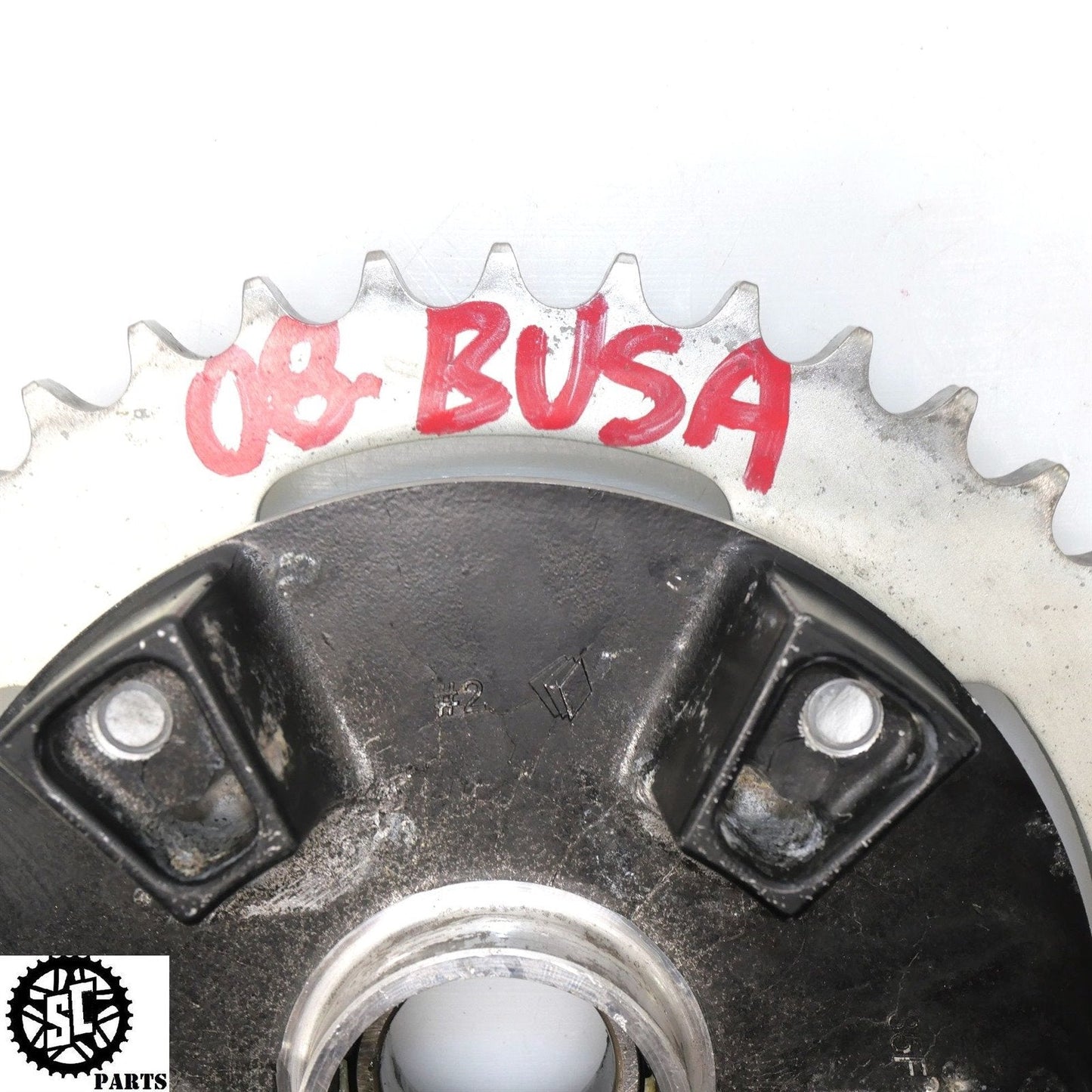 2008-2020 SUZUKI HAYABUSA GSXR1300 REAR WHEEL DRIVE HUB SPROCKET CARRIER 43T S13
