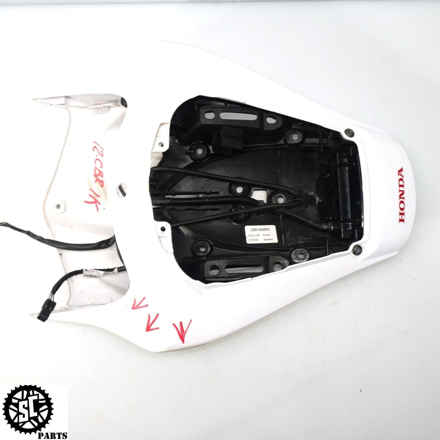 2012-2016 HONDA CBR1000RR UNDER TAIL FAIRING HOT BODIES FLUSH LED BLINKERS H38