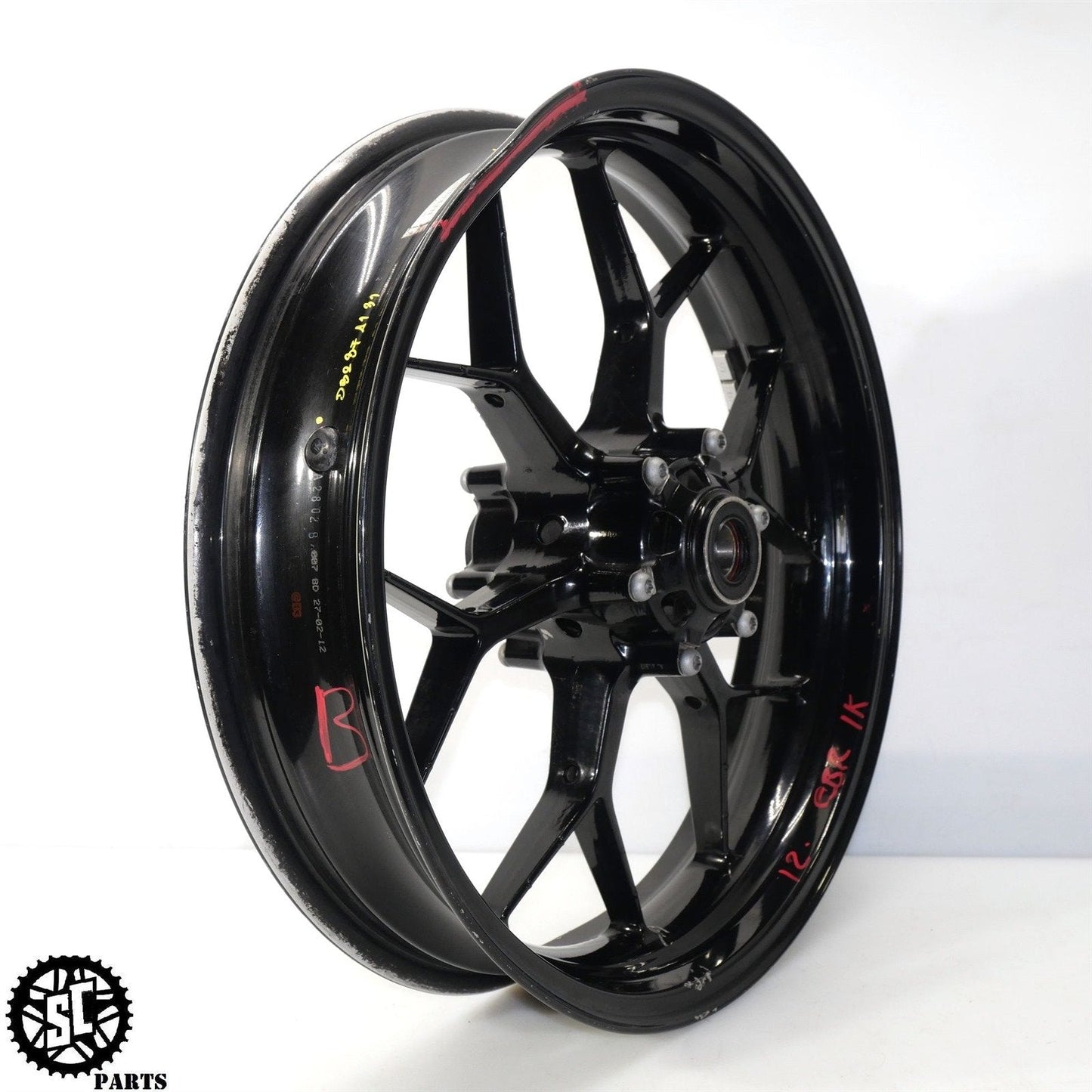 2012-2016 HONDA CBR1000RR FRONT WHEEL RIM H38