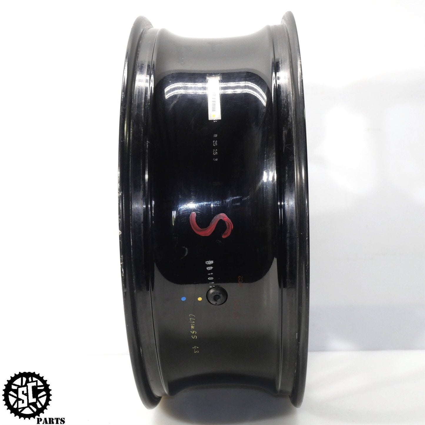 2012-2016 HONDA CBR1000RR REAR WHEEL BACK RIM STR8 H38