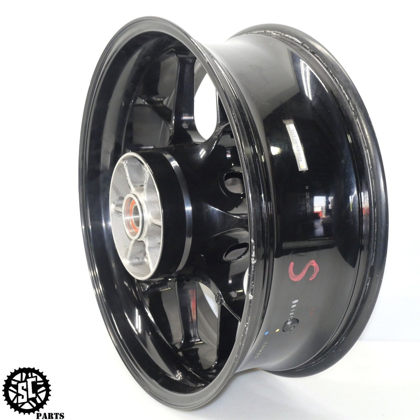 2012-2016 HONDA CBR1000RR REAR WHEEL BACK RIM STR8 H38