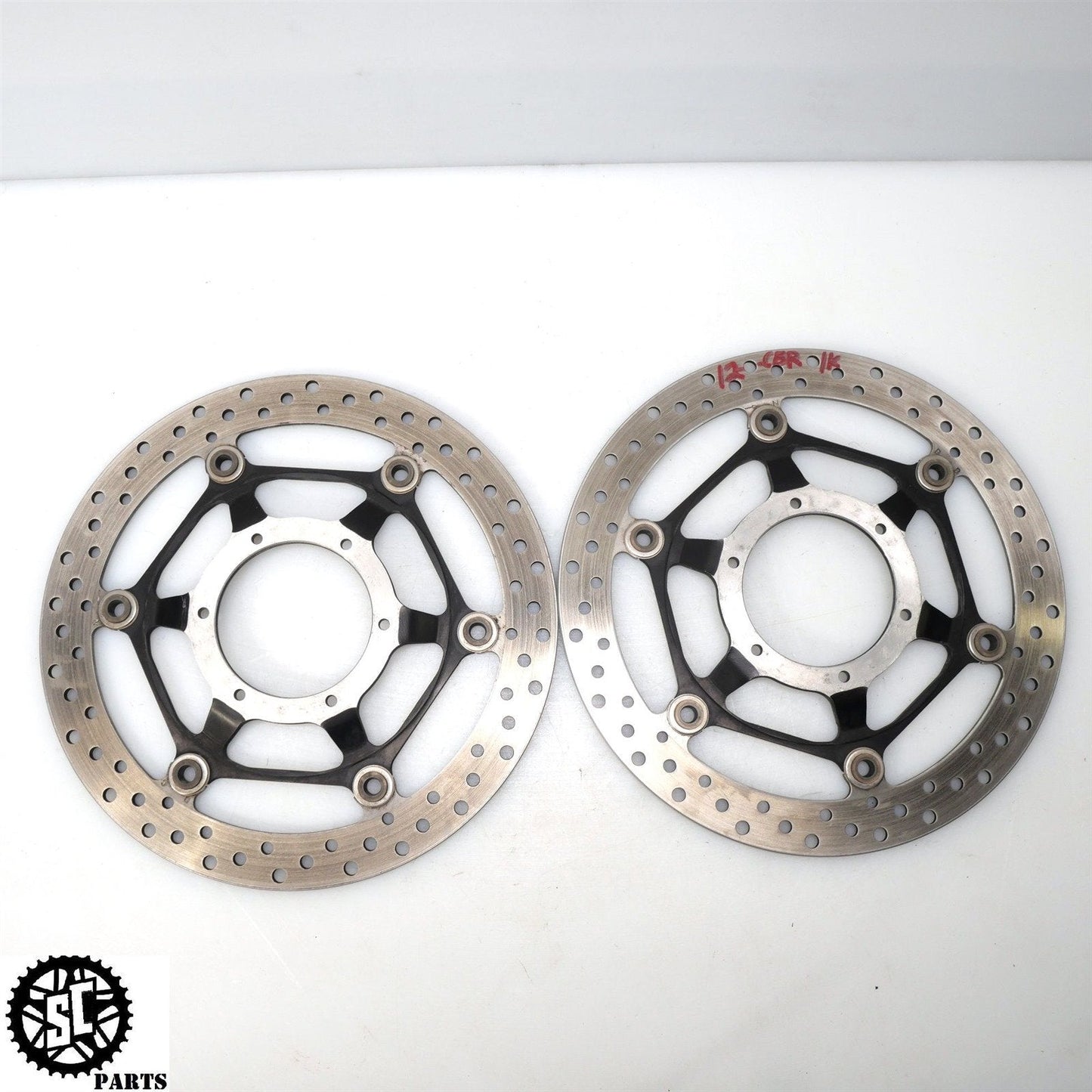 2012-2016 HONDA CBR1000RR FRONT BRAKE ROTORS H38