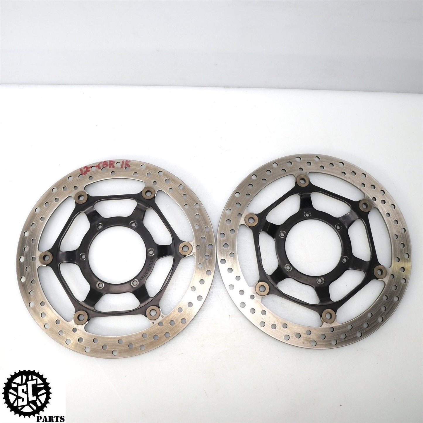 2012-2016 HONDA CBR1000RR FRONT BRAKE ROTORS H38