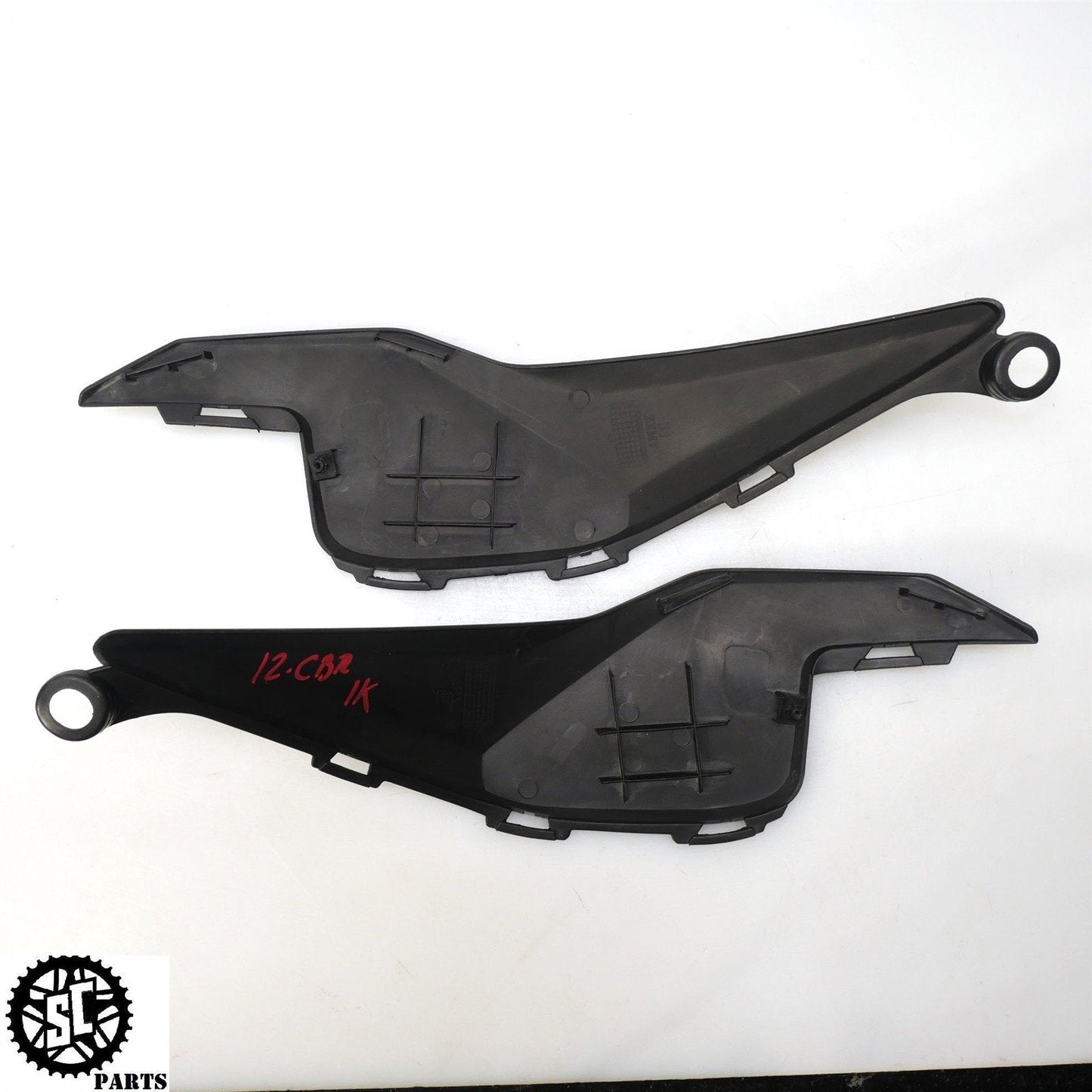 2012-2016 HONDA CBR1000RR LEFT RIGHT GAS TANK SIDE FAIRING TRIM SEAT H38