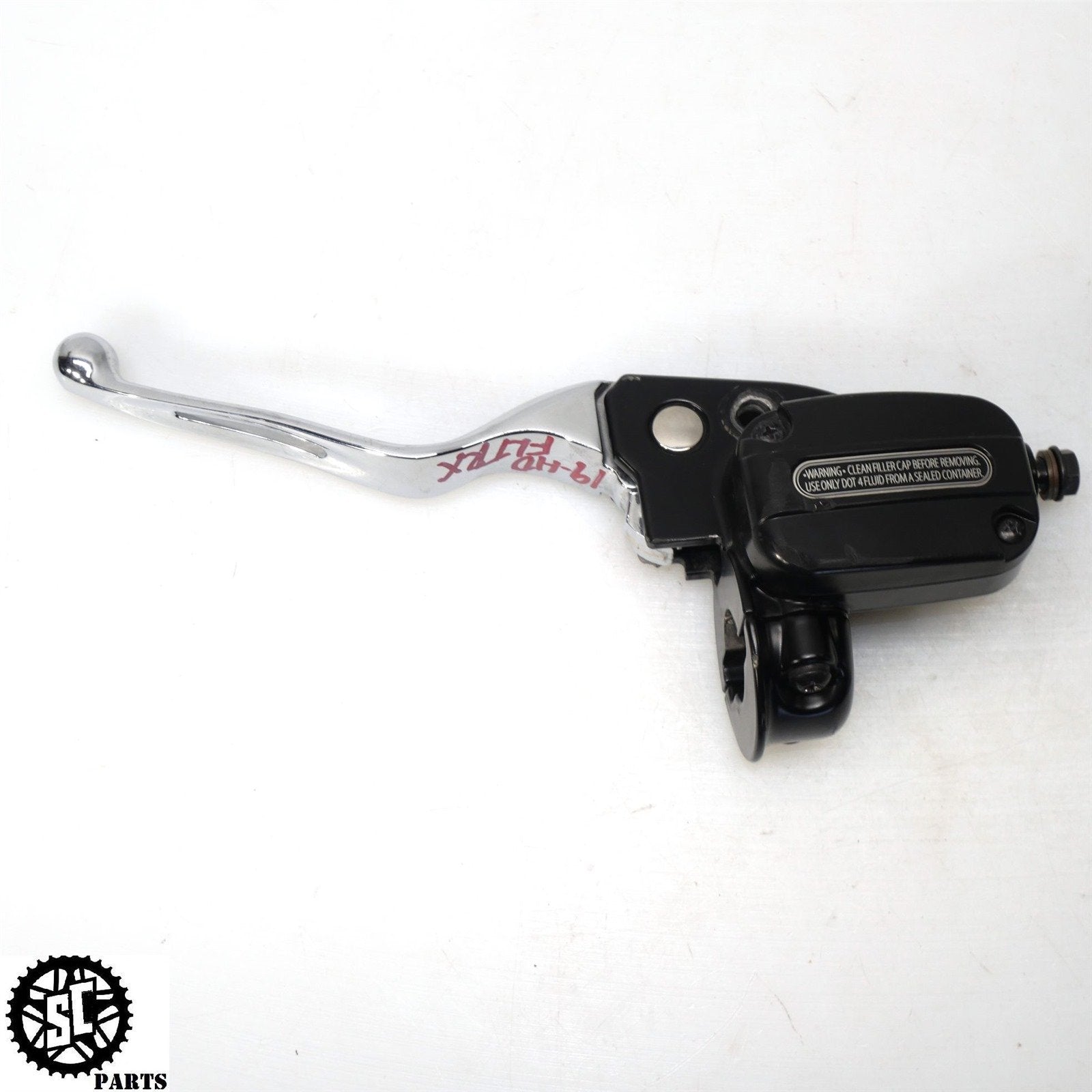 Hill Country Custom Cycles Chrome Hydraulic Clutch Master Cylinder – Fits 2014-2016 Harley-Davidson Touring Models, HC-1873
