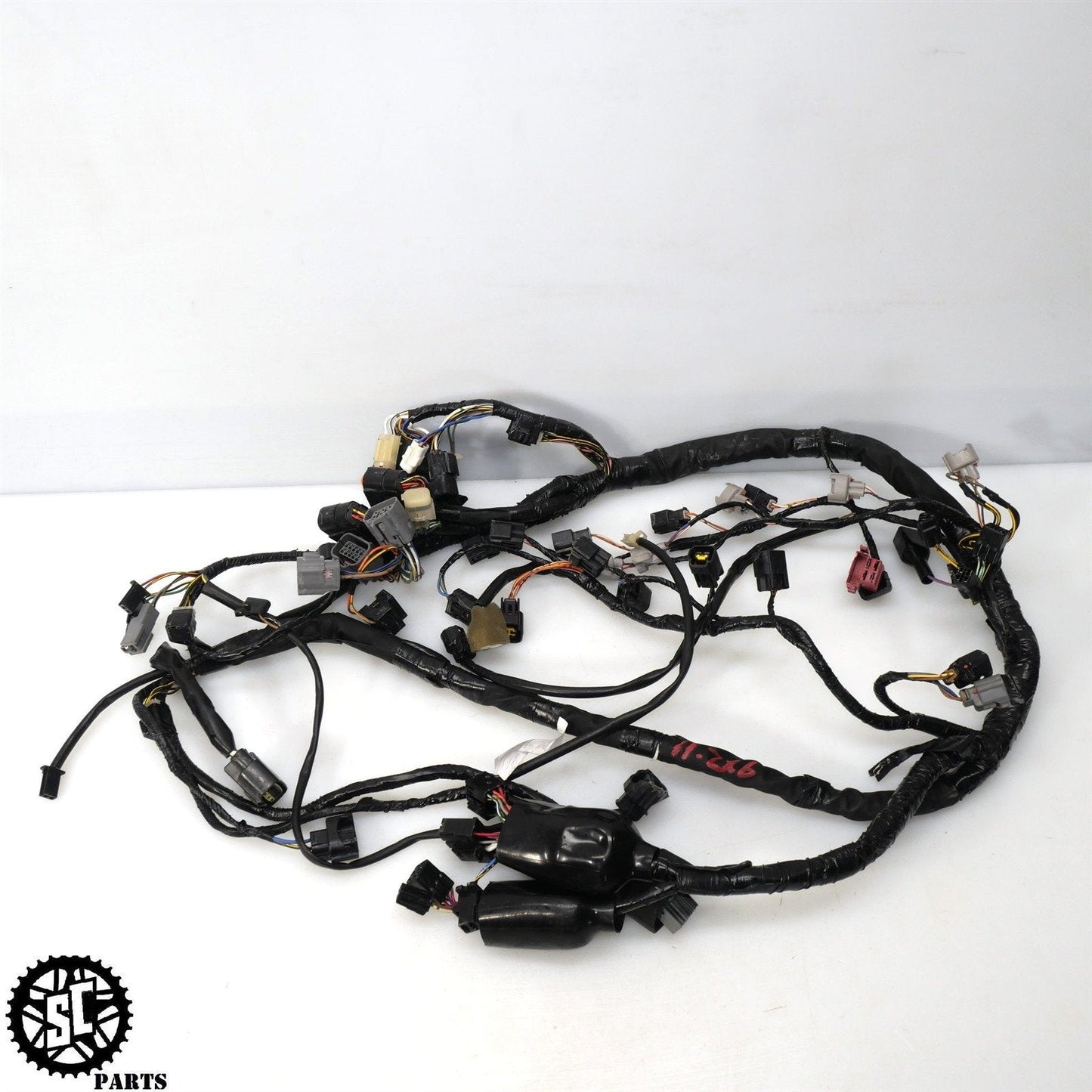 2009-2012 KAWASAKI NINJA ZX6R MAIN ENGINE WIRING HARNESS LOOM NO CUT K15