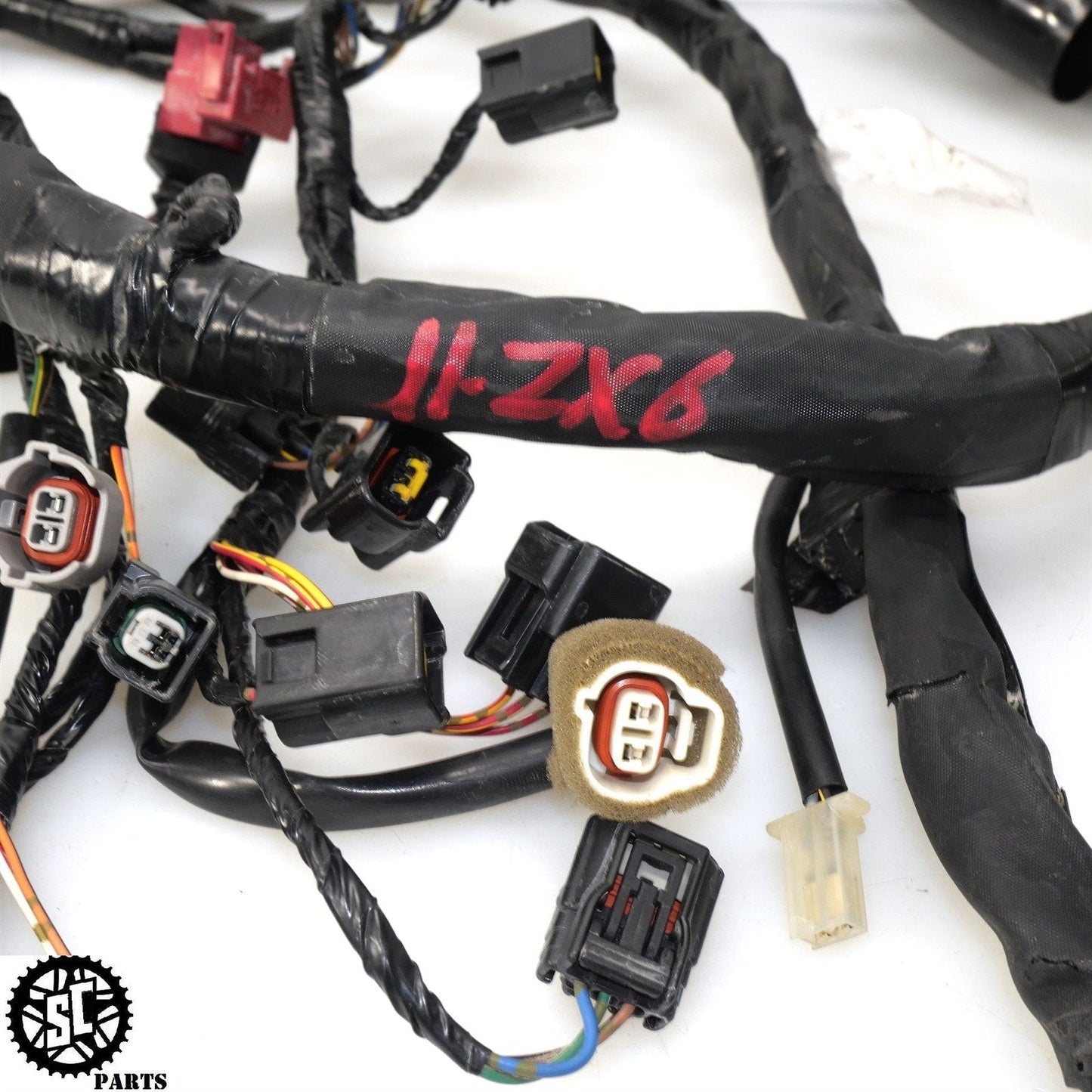 2009-2012 KAWASAKI NINJA ZX6R MAIN ENGINE WIRING HARNESS LOOM NO CUT K15