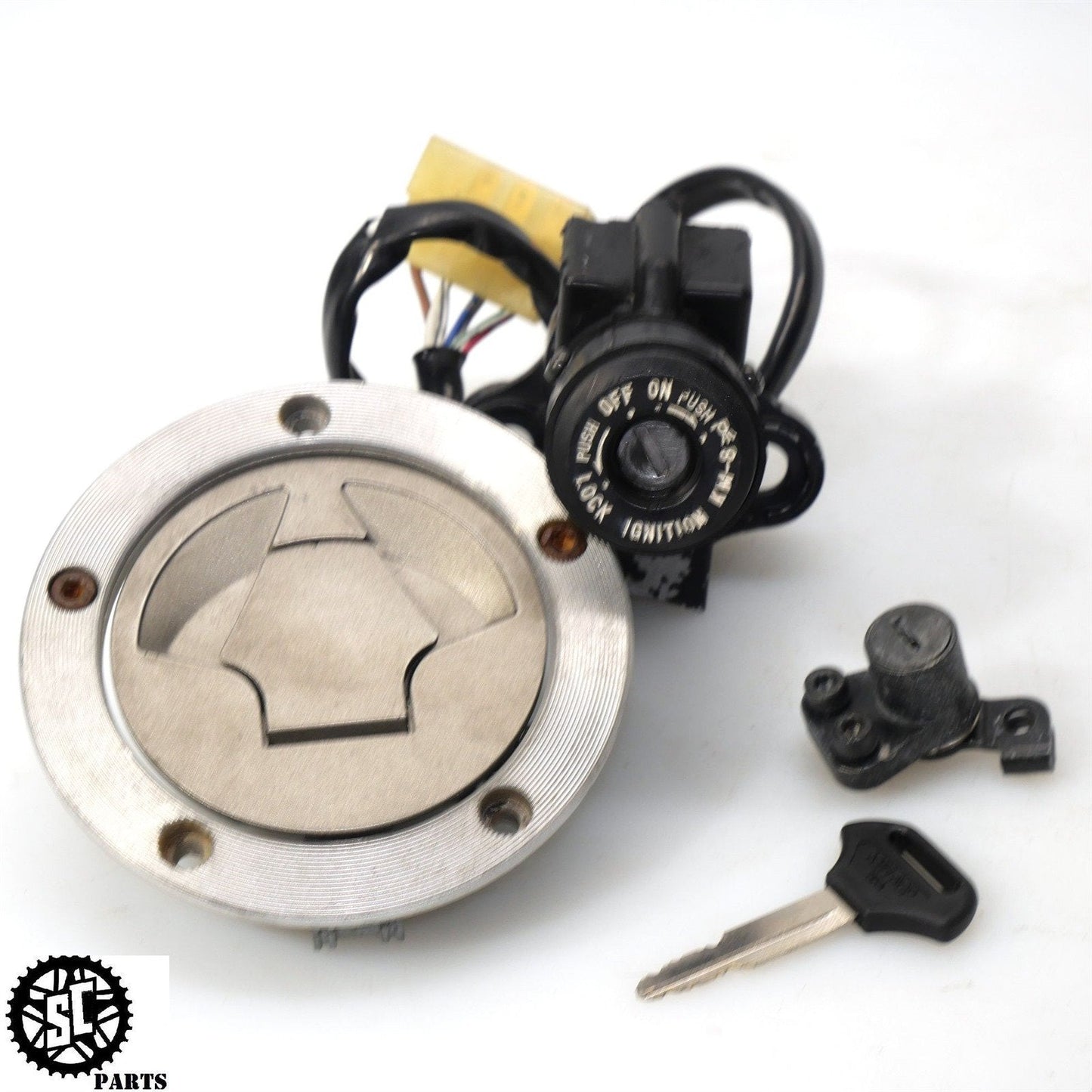 2009-2012 KAWASAKI NINJA ZX6R LOCK SET IGNITION SWITCH OEM K15