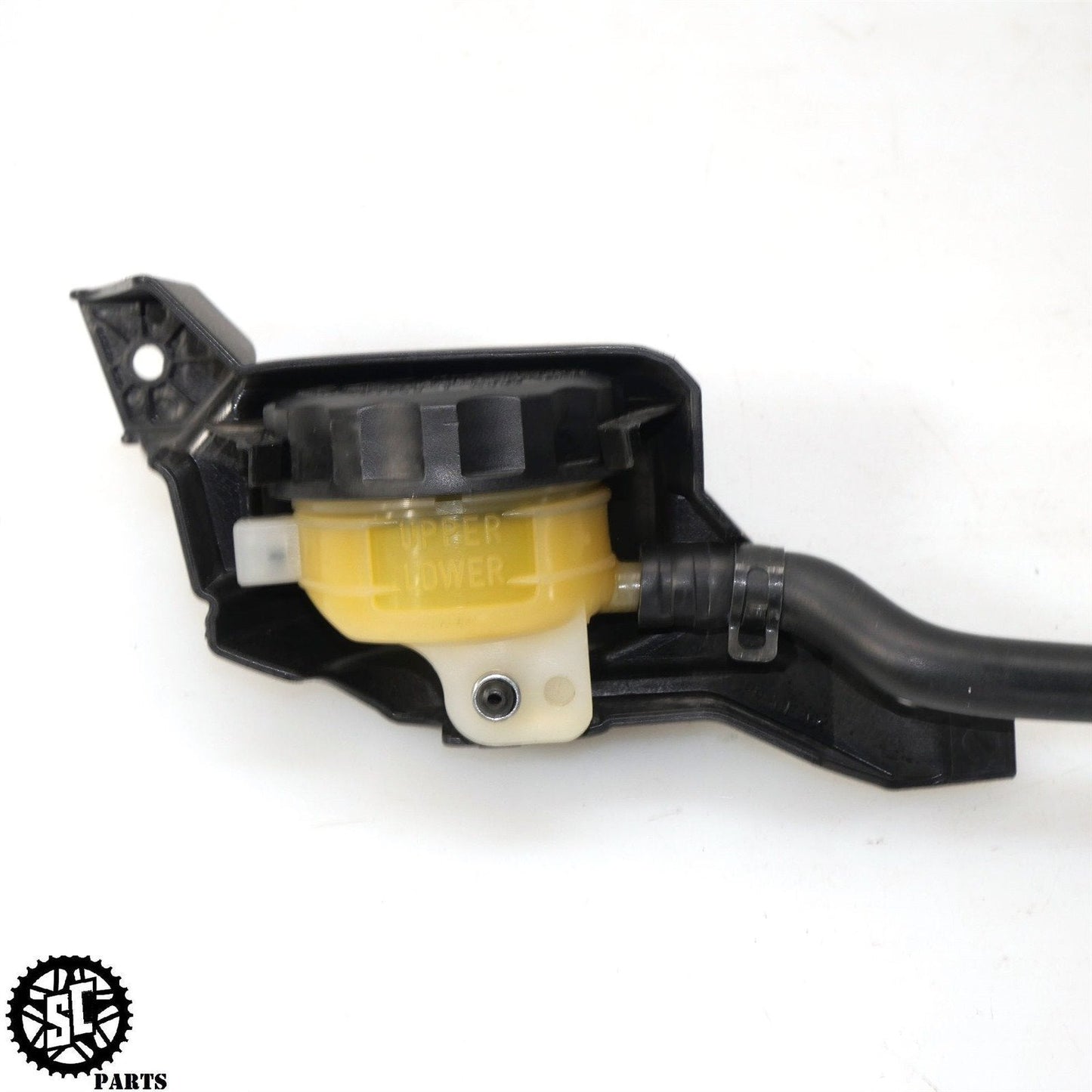 2009-2012 KAWASAKI NINJA ZX6R REAR BRAKE MASTER FLUID RESERVOIR TANK BOTTLE K15