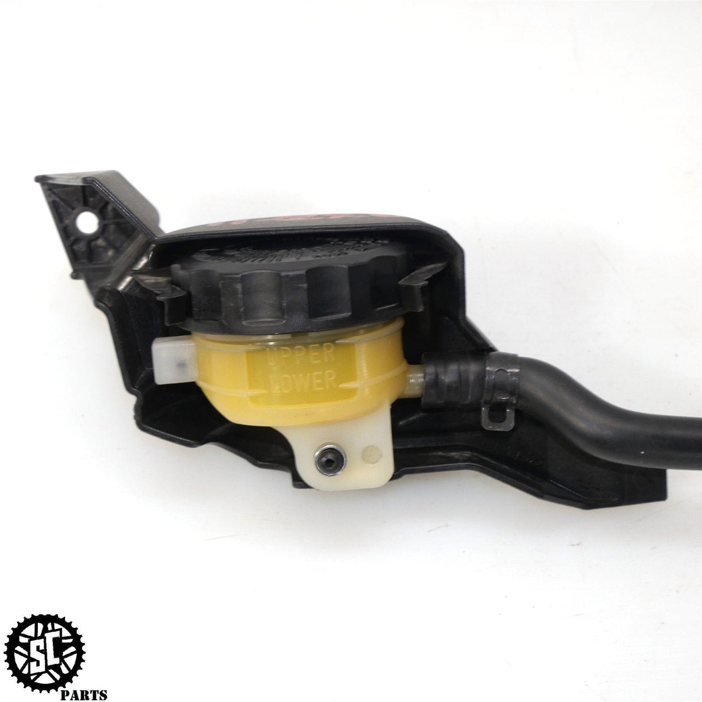 2009-2012 KAWASAKI NINJA ZX6R REAR BRAKE MASTER FLUID RESERVOIR TANK BOTTLE K15