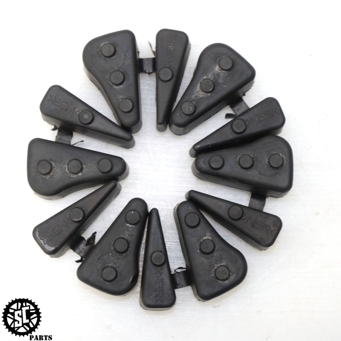 2009-2014 YAMAHA YZF R1 CUSH DRIVE RUBBERS SPROCKET SPACER Y31