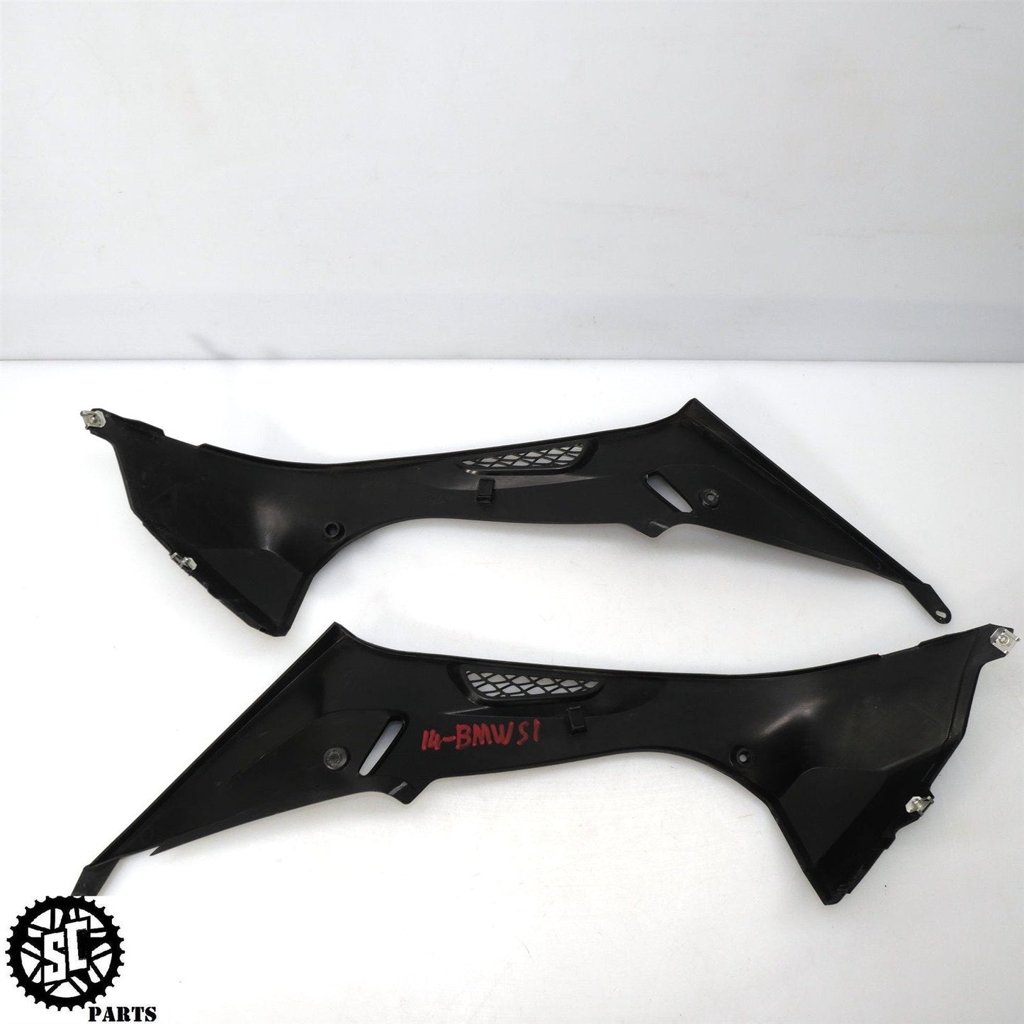 2010-2014 BMW S1000RR LEFT RIGHT GAS TANK SIDE FAIRING COVER COWL B22