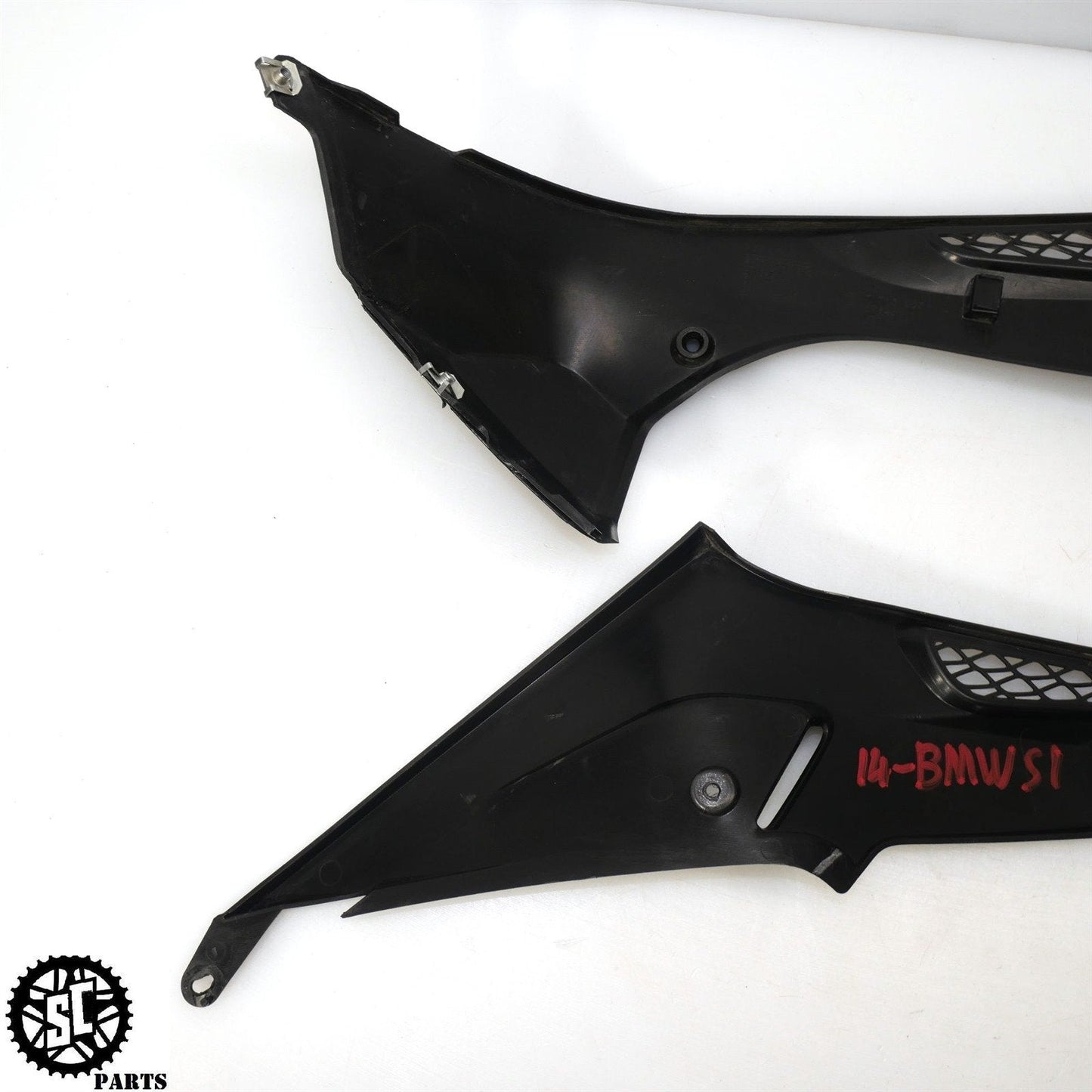 2010-2014 BMW S1000RR LEFT RIGHT GAS TANK SIDE FAIRING COVER COWL B22