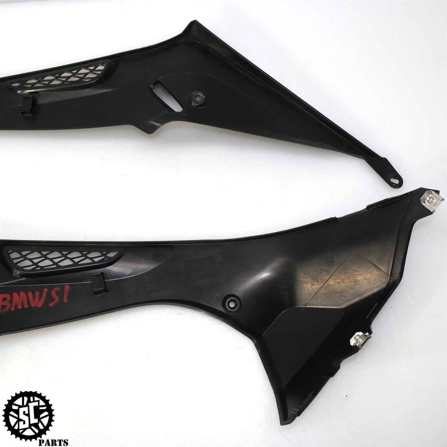 2010-2014 BMW S1000RR LEFT RIGHT GAS TANK SIDE FAIRING COVER COWL B22