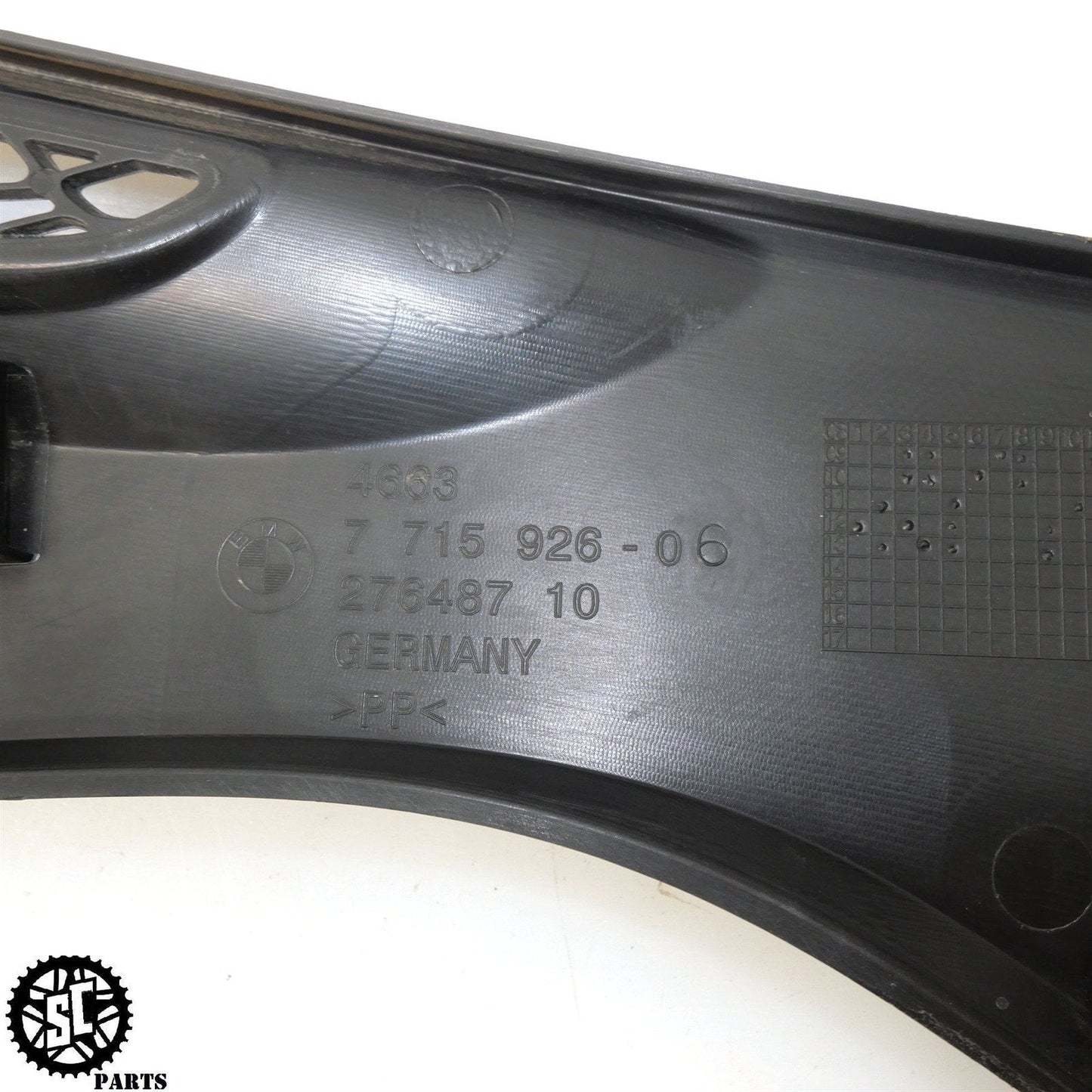 2010-2014 BMW S1000RR LEFT RIGHT GAS TANK SIDE FAIRING COVER COWL B22