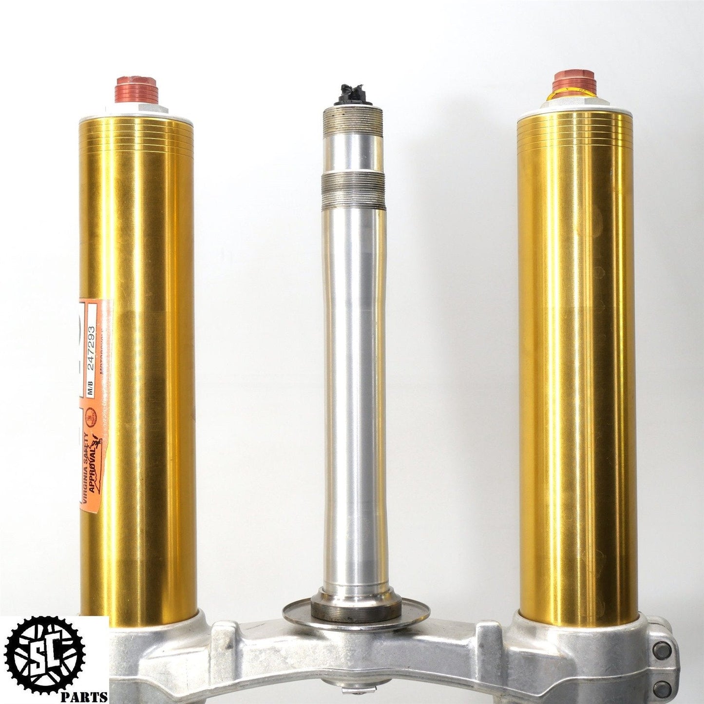 2010-2014 BMW S1000RR FRONT END FORK TUBE SUSPENSION B22