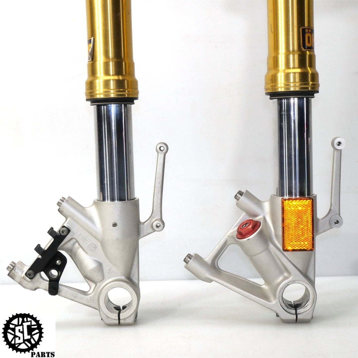 2010-2014 BMW S1000RR FRONT END FORK TUBE SUSPENSION B22