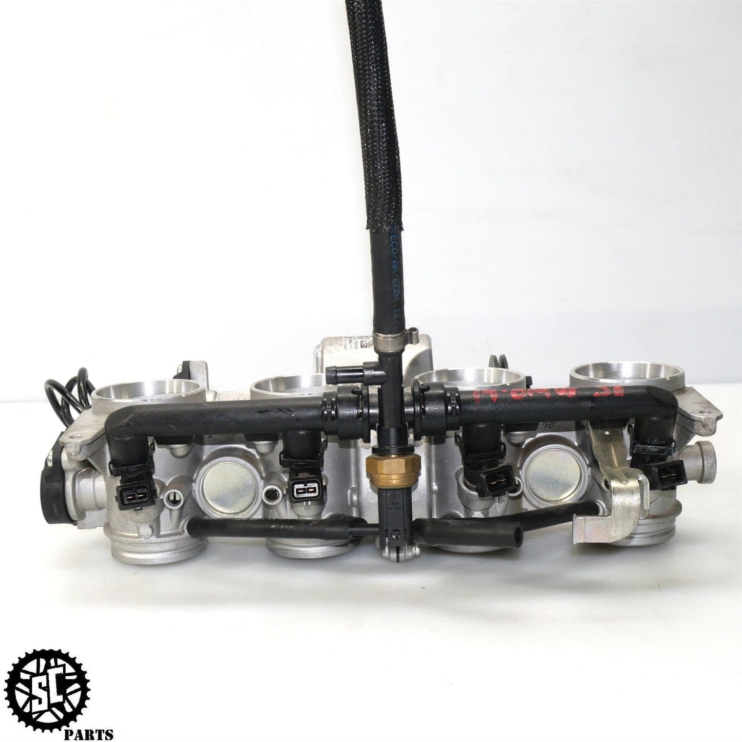2010-2014 BMW S1000RR THROTTLE BODIES FUEL INJECTOR BODY B22