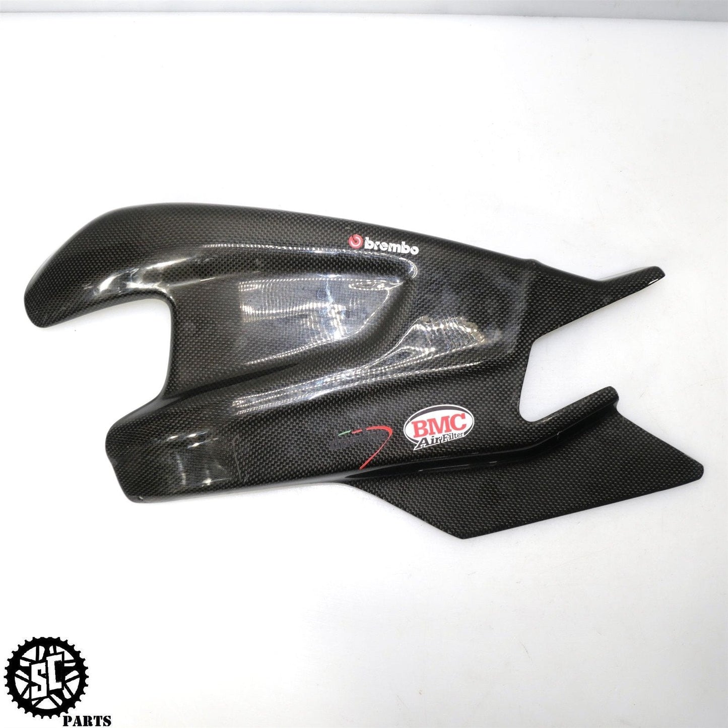 2010-2014 BMW S1000RR SLINGSHOT RACING SWINGARM CARBON FIBER COVERS B22