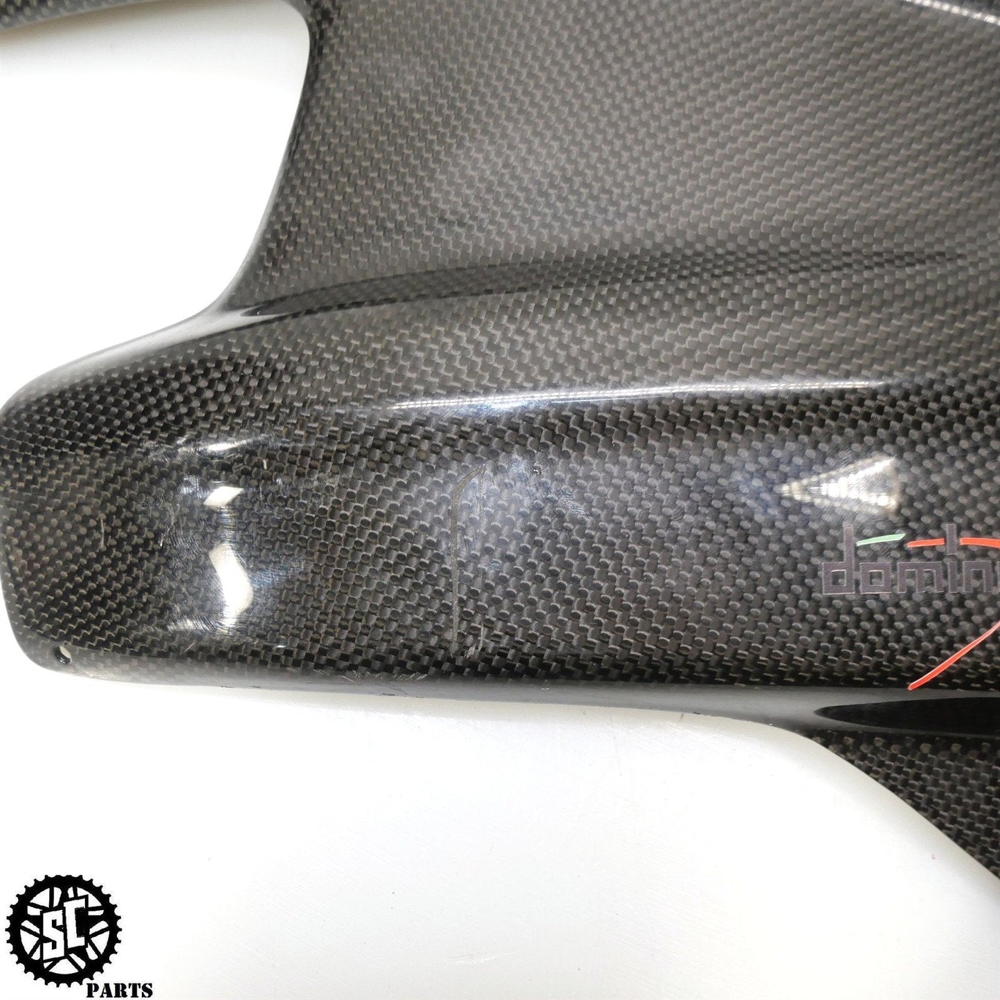 2010-2014 BMW S1000RR SLINGSHOT RACING SWINGARM CARBON FIBER COVERS B22