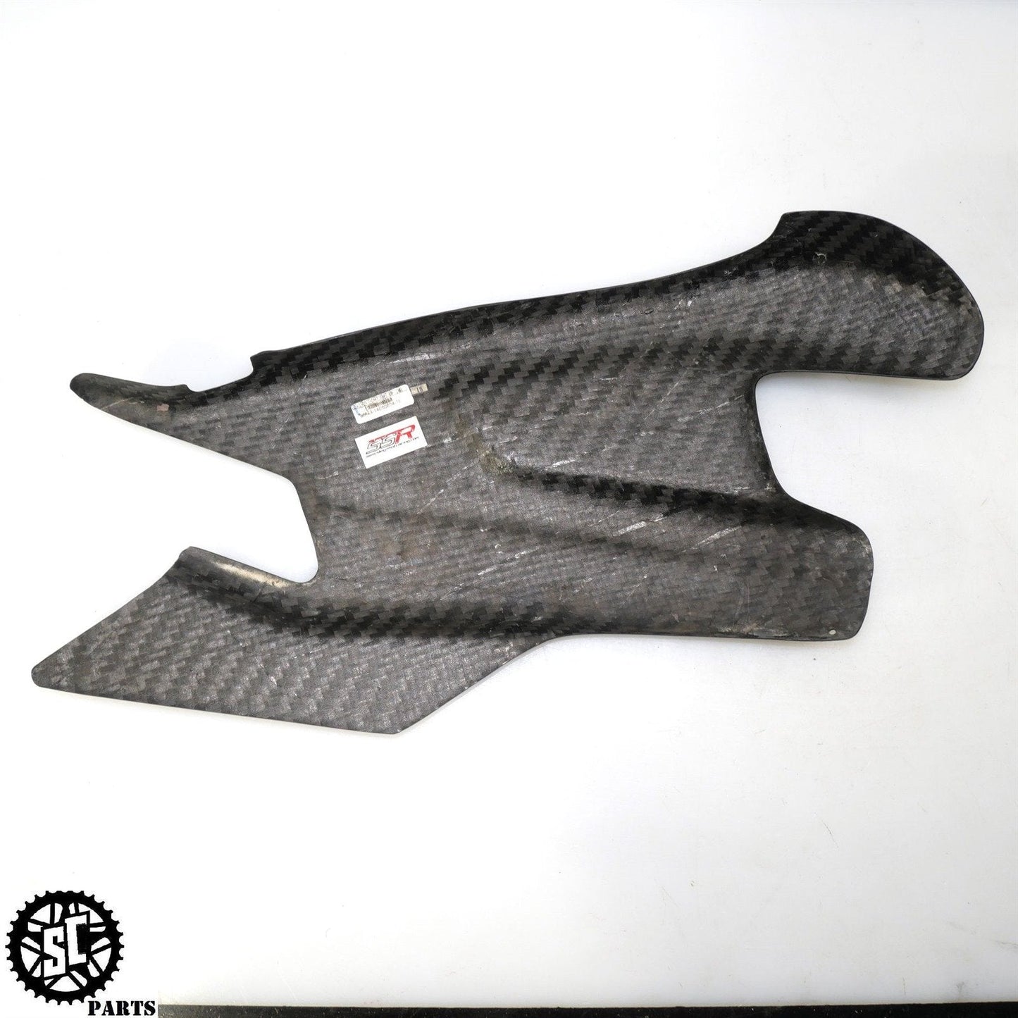 2010-2014 BMW S1000RR SLINGSHOT RACING SWINGARM CARBON FIBER COVERS B22