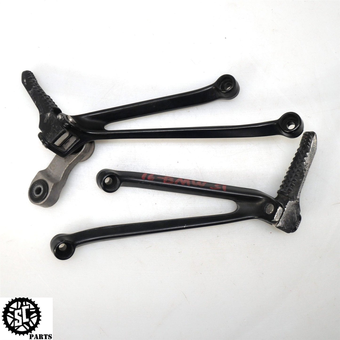 2015-2019 BMW S1000RR LEFT RIGHT REAR BACK PASSENGER FOOT PEGS B23