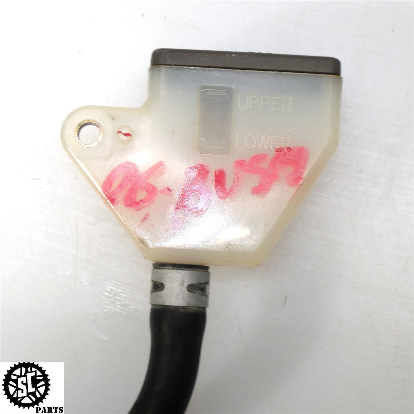 2001-2007 SUZUKI GSXR1300R HAYABUSA REAR BRAKE MASTER FLUID TANK RESERVOIR S54