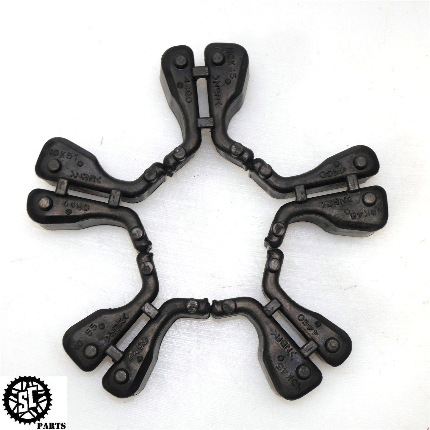 2006-2007 SUZUKI GSXR 600 750 REAR CUSH DRIVE SPROCKET RUBBERS S58