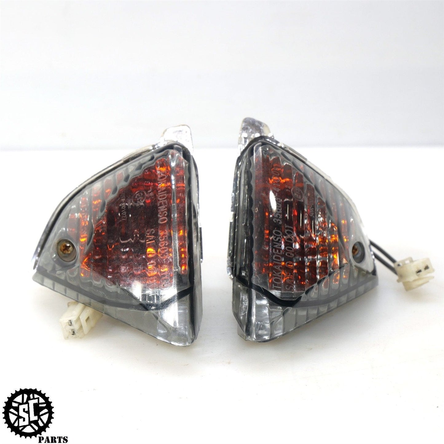 2006-2007 SUZUKI GSXR 600 750 REAR BACK TURN SIGNAL BLINKER SMOKED S58