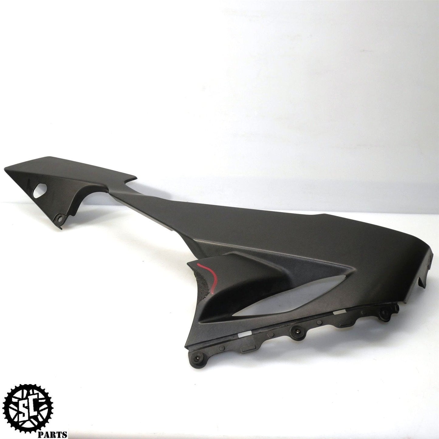 2008-2010 KAWASAKI NINJA ZX10R LEFT LOWER SIDE FAIRING BELLY PAN COWL K02