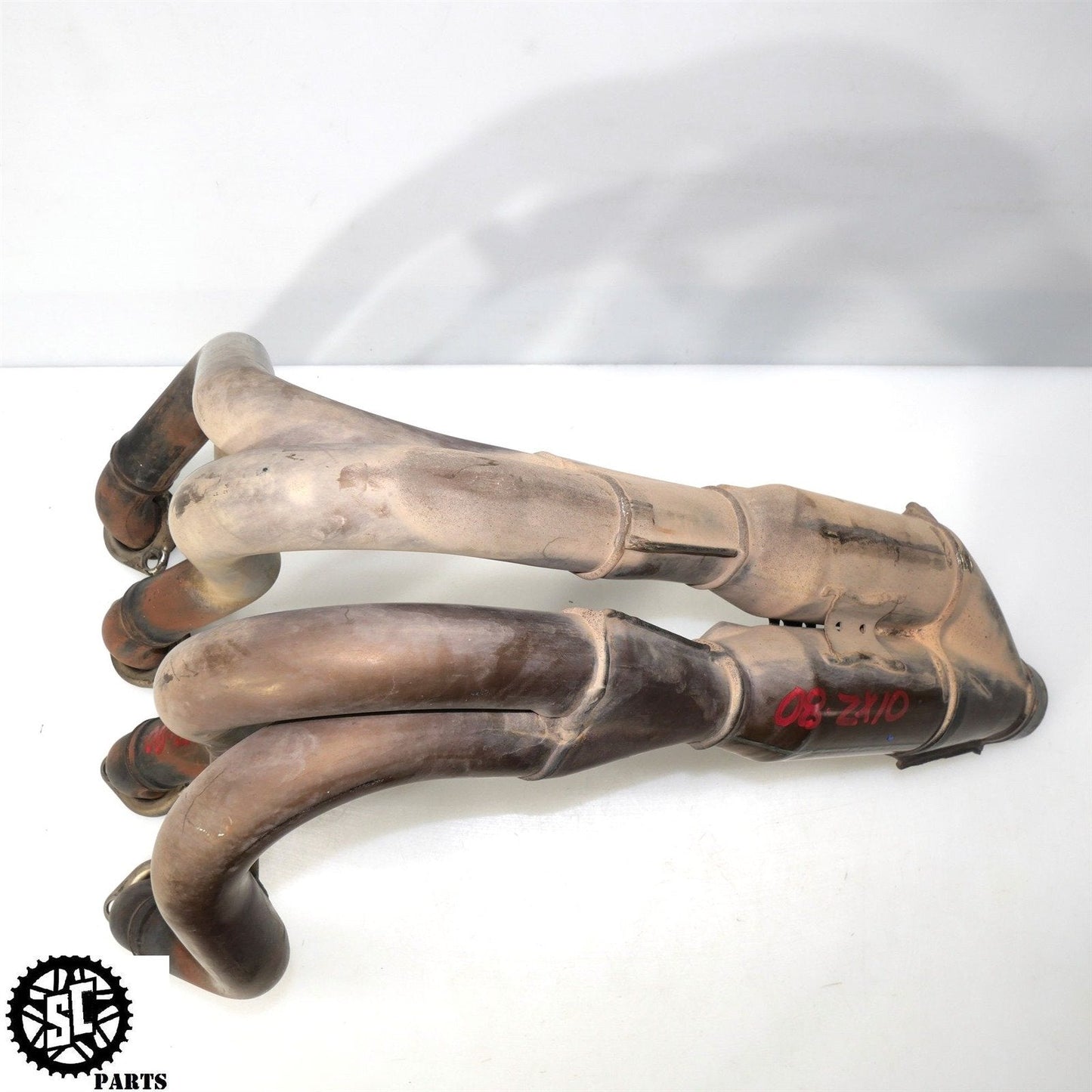 2008-2010 KAWASAKI NINJA ZX10R EXHAUST MANIFOLD HEADER PIPE K02