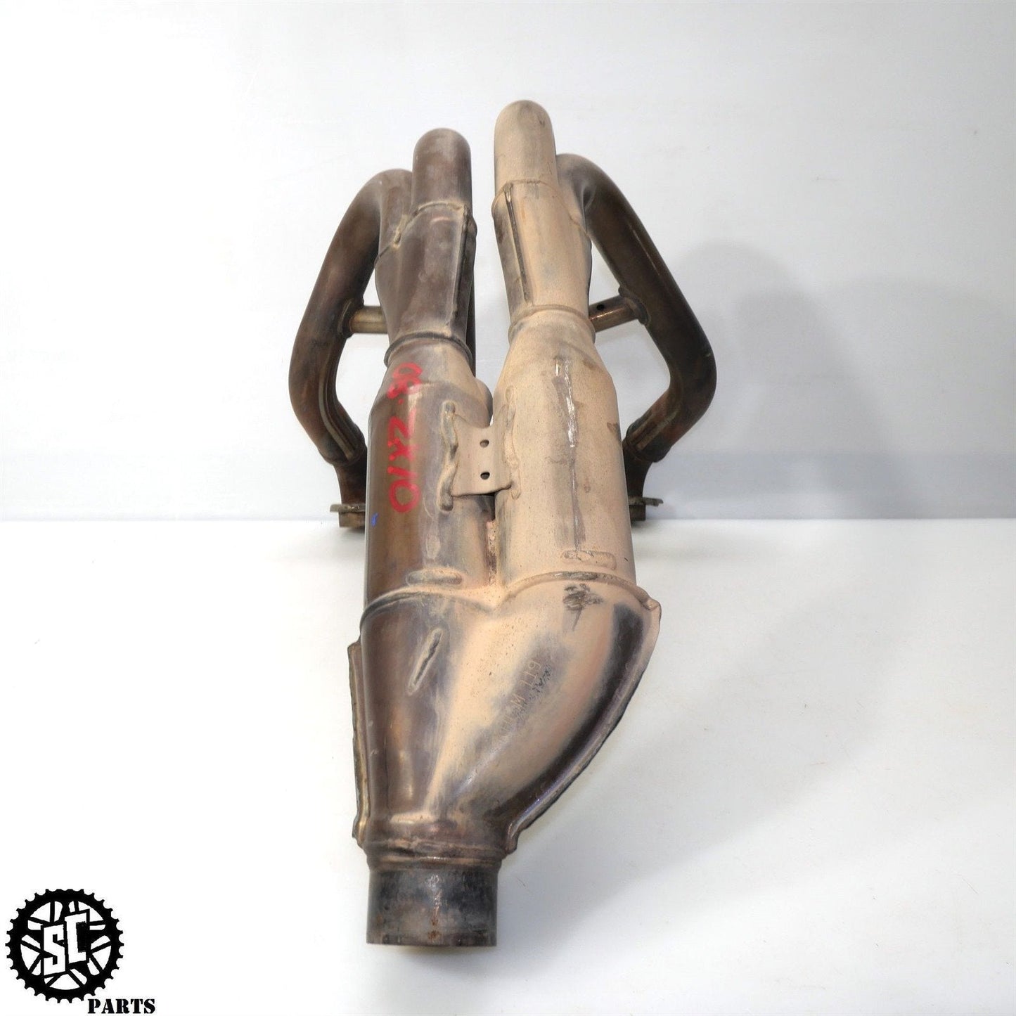 2008-2010 KAWASAKI NINJA ZX10R EXHAUST MANIFOLD HEADER PIPE K02