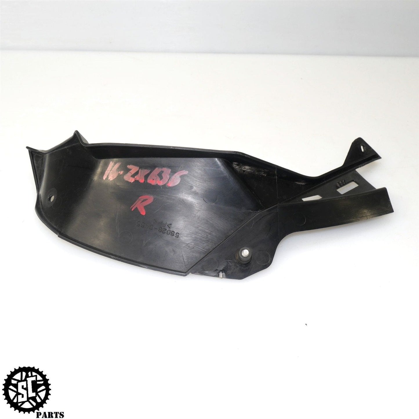 2013-2018 KAWASAKI NINJA ZX6R 636 RIGHT SIDE TANK FAIRING COVER SEAT TRIM K36