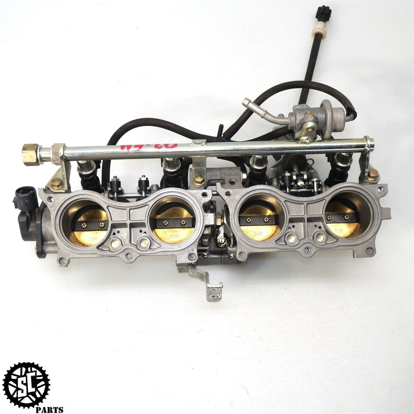 2001-2006 HONDA CBR600 F4i THROTTLE BODIES FUEL INJECTOR LOW MILES H29