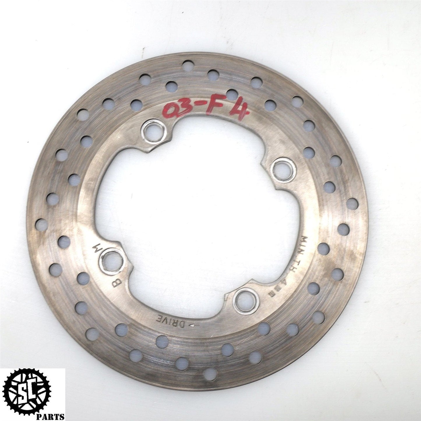 2001-2006 HONDA CBR600 F4i REAR BRAKE ROTOR DISC H29