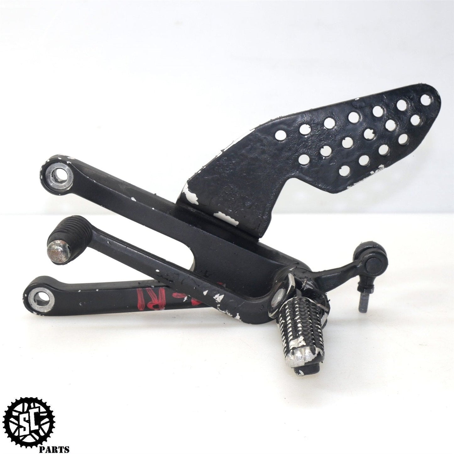 2002 2003 YAMAHA YZF R1 FRONT LEFT REARSET FOOT PEG GEAR SHIFTER PEDAL Y07